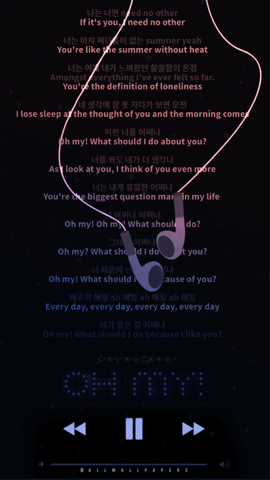 1024x1820 Dark Kpop Lyrics