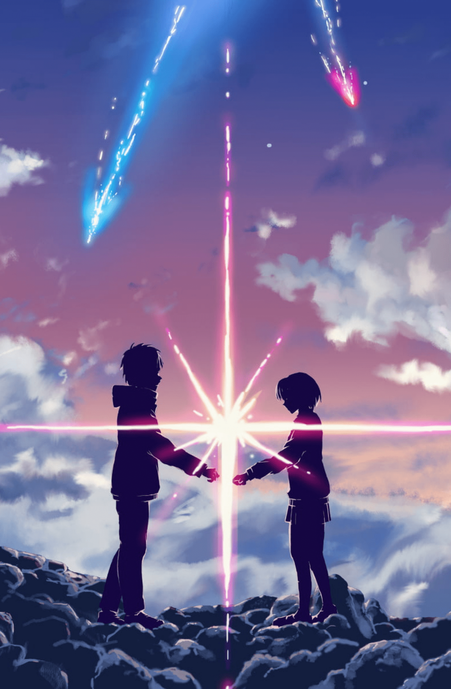 1442x2202 The best HD wallpaper for anime your name for iphone. Anime romance, Your name anime, Anime