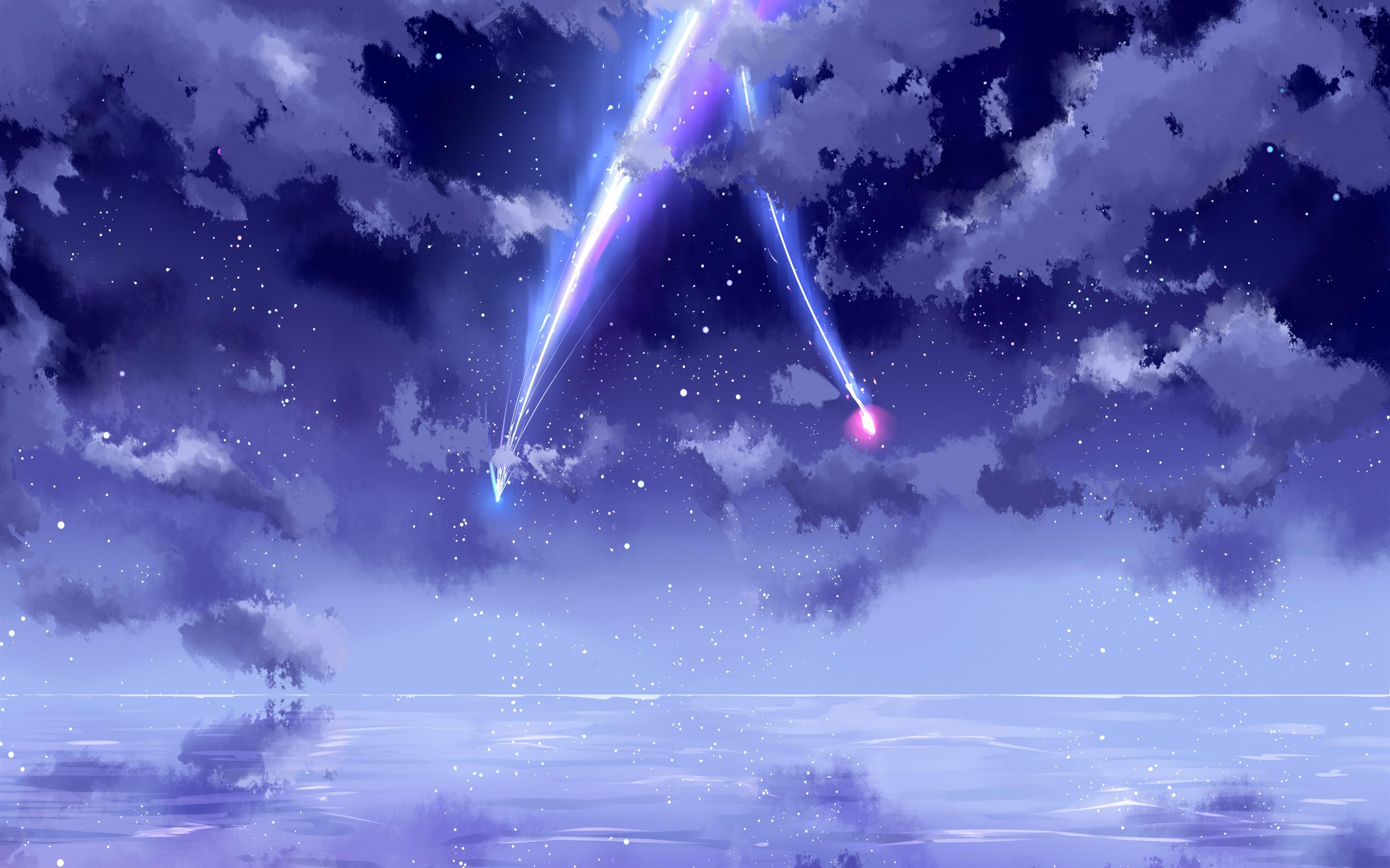 2880x1800 Your Name Sky Wallpaper