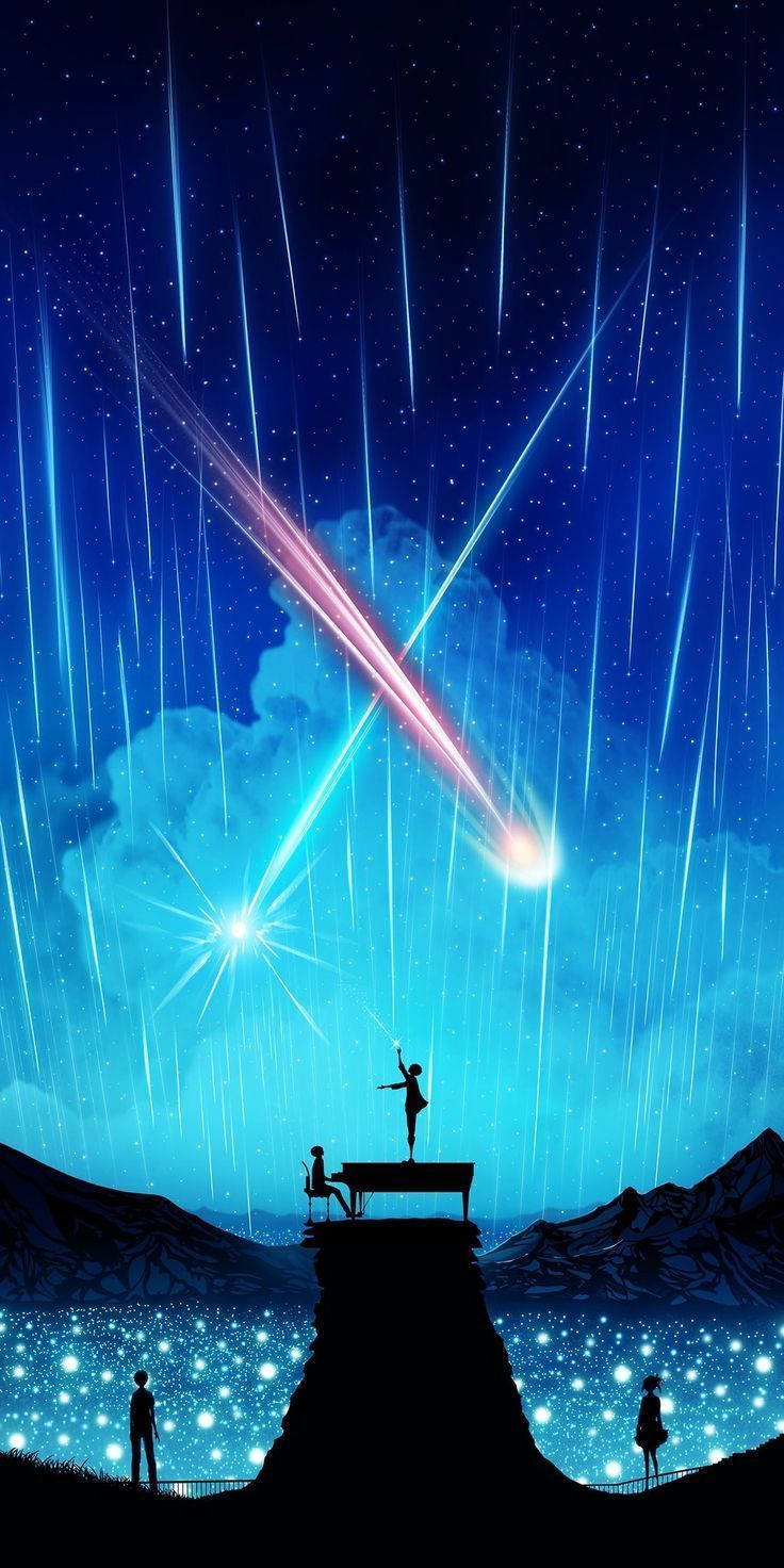 736x1472 Prior to past lives [i: 58429863] [1024x2048]. wallpaper/ background for iPad mini/ air/ 2 / pro/ laptop. Anime scenery, Kimi no na wa, Your name anime
