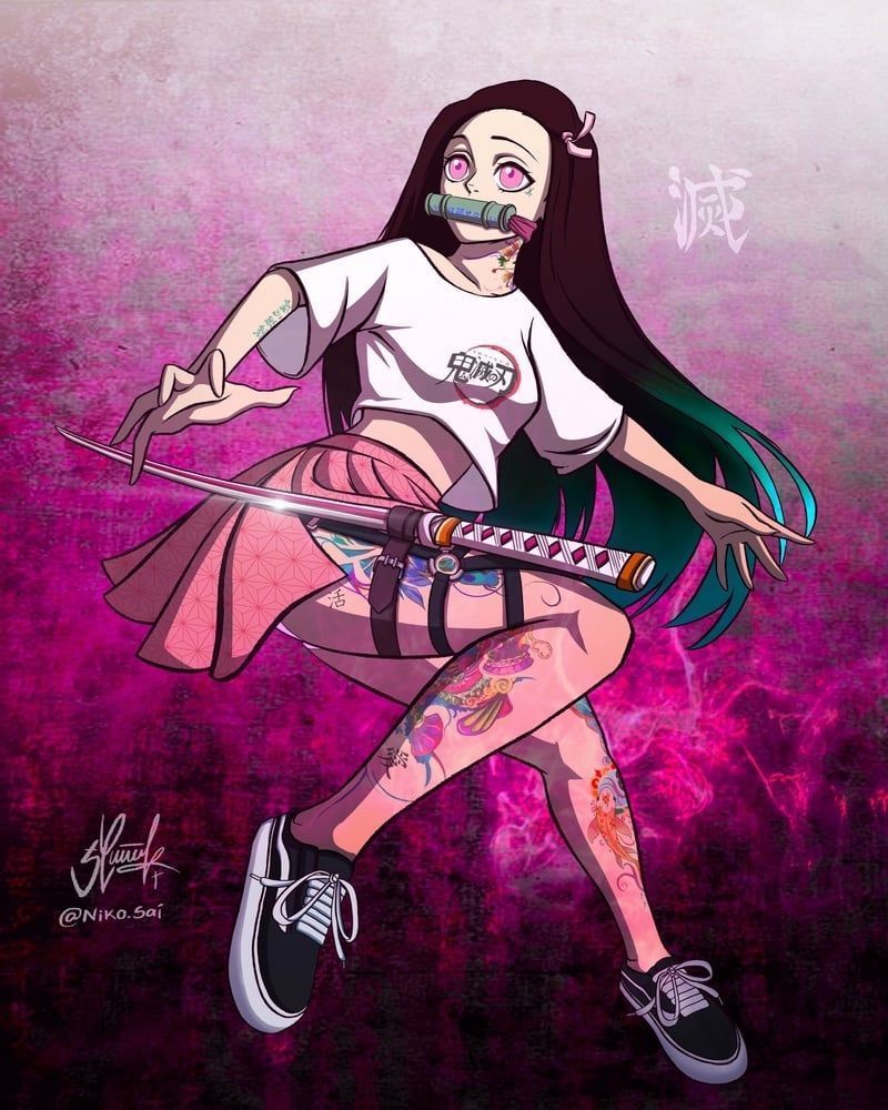 Demon Slayer Drip Wallpapers Top Free Demon Slayer Drip Backgrounds