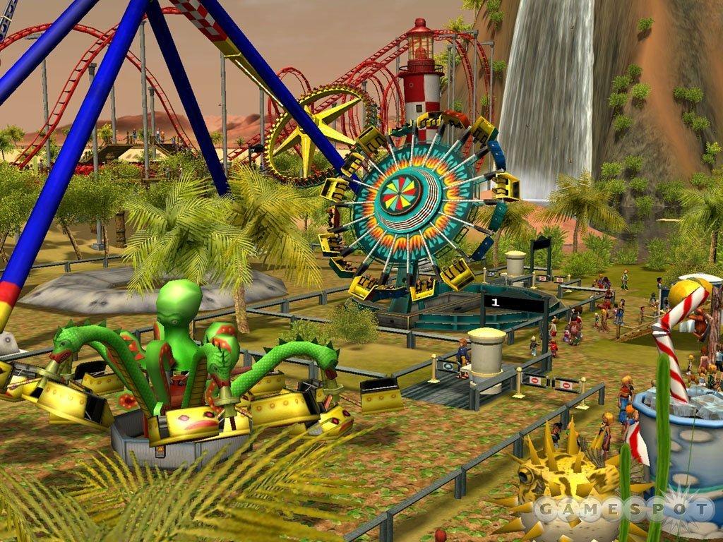 1024x768 RollerCoaster Tycoon Adventures Wallpaper