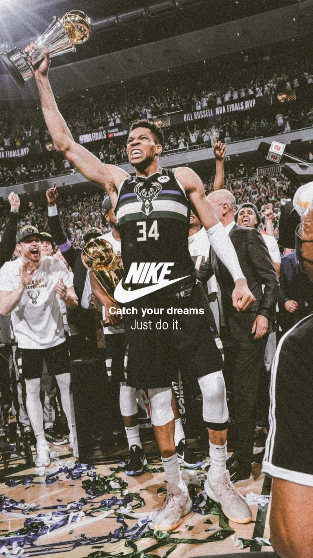 1079x1920 Download Unleash Your Full Potential with Nike Basketball Wallpaper