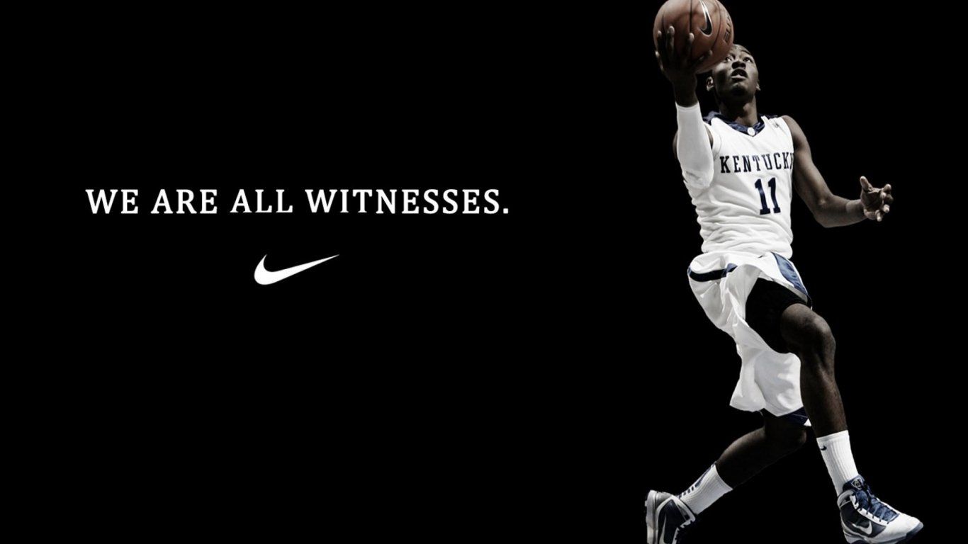 1366x768 Nike Basketball Wallpaper