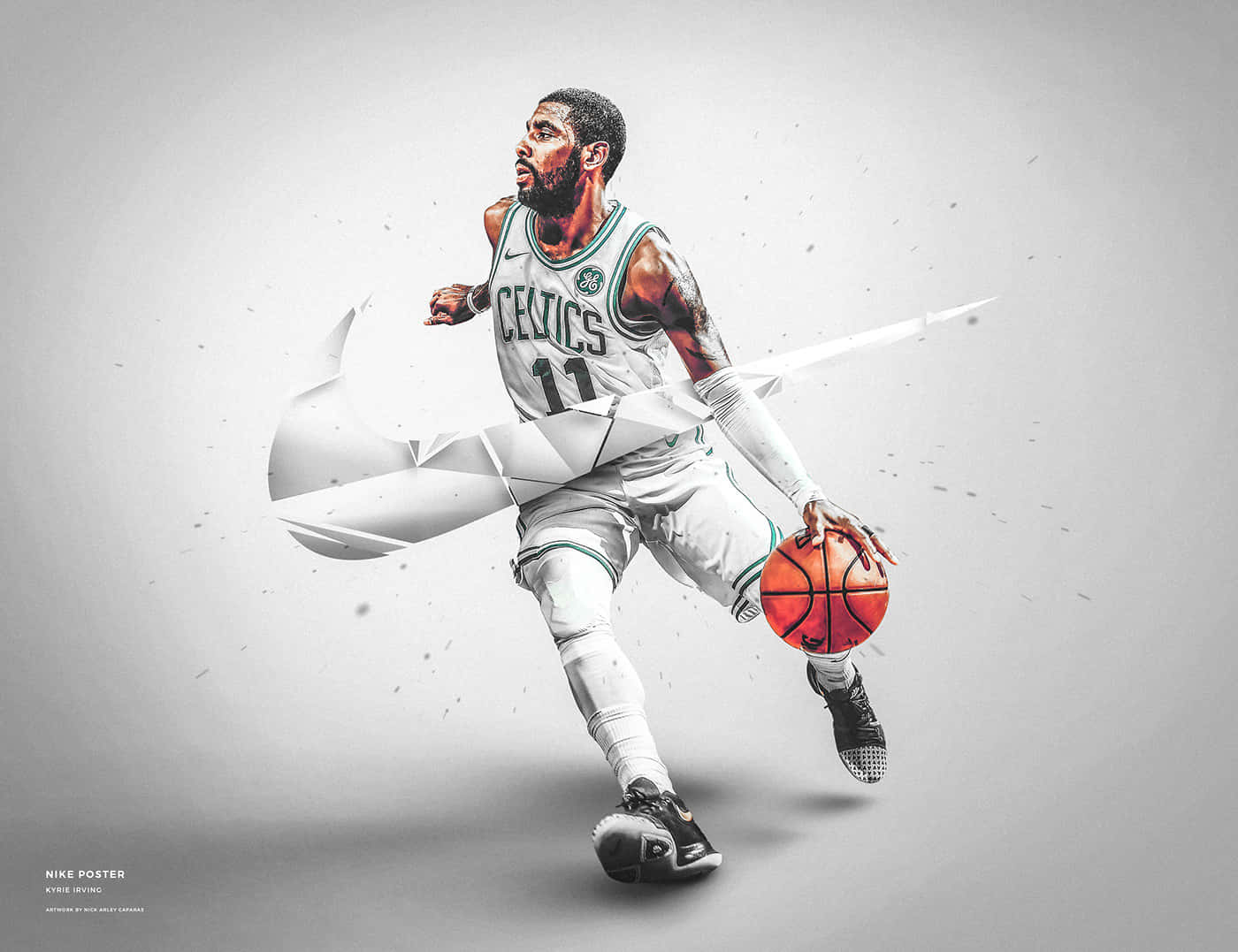 1400x1077 Download Take your game to the next level with Nike Basketball. Wallpaper