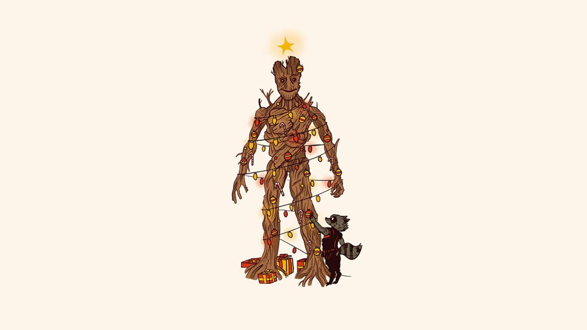 1920x1080 Groot and Rocket Cartoon HD Desktop Wallpaper, Instagram photo
