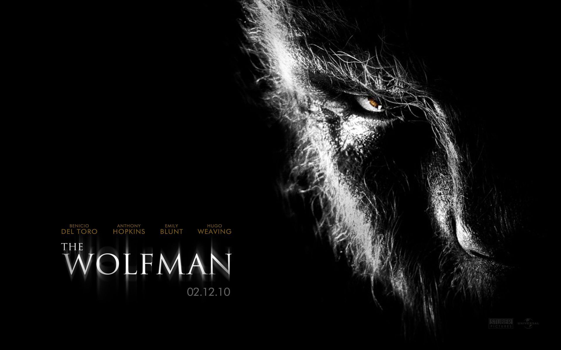 1920x1200 Benicio Del Toro in The Wolfman Wallpaper Wallpaper 76339