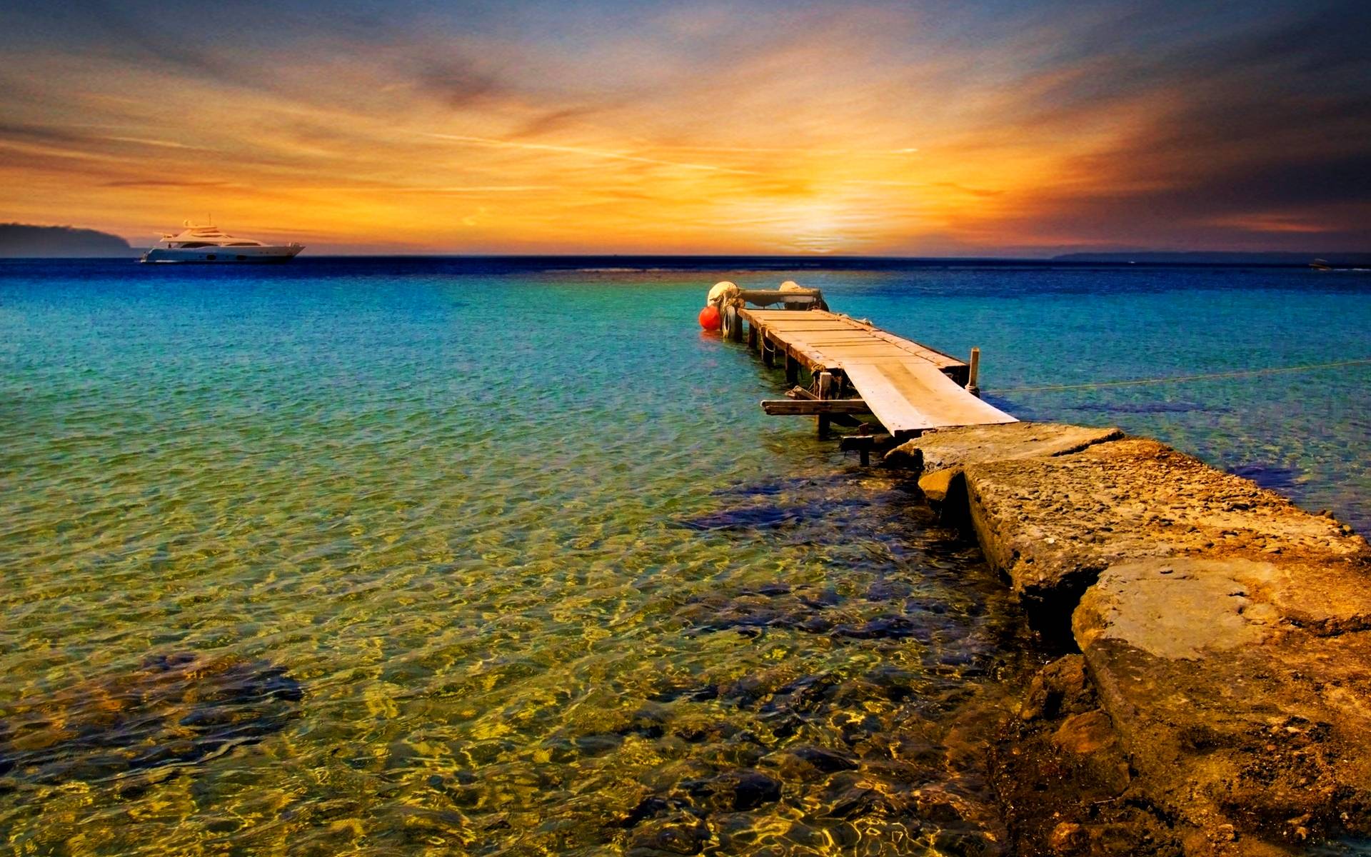 1920x1200 Sunset Wallpaper HD