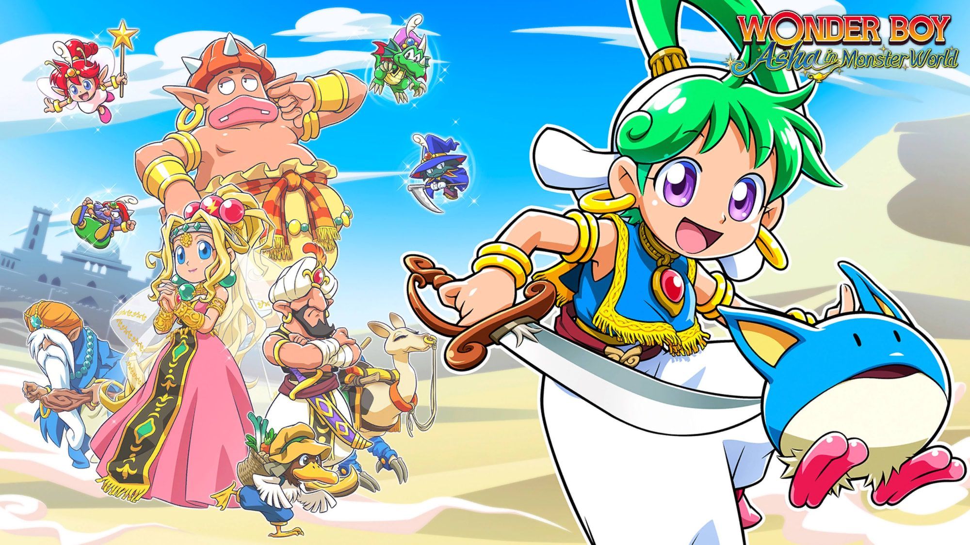 2000x1125 Wonder Boy: Asha in Monster World review: A lazy remake