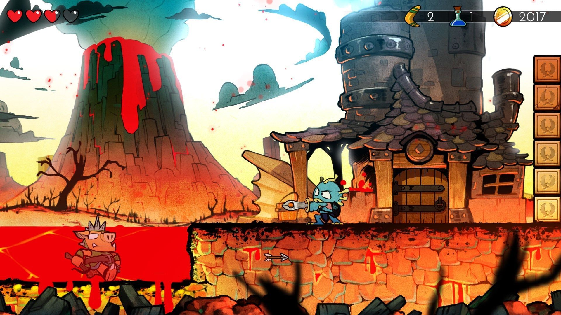 1920x1080 Wonder Boy Dragon's Trap Edition (PS5)