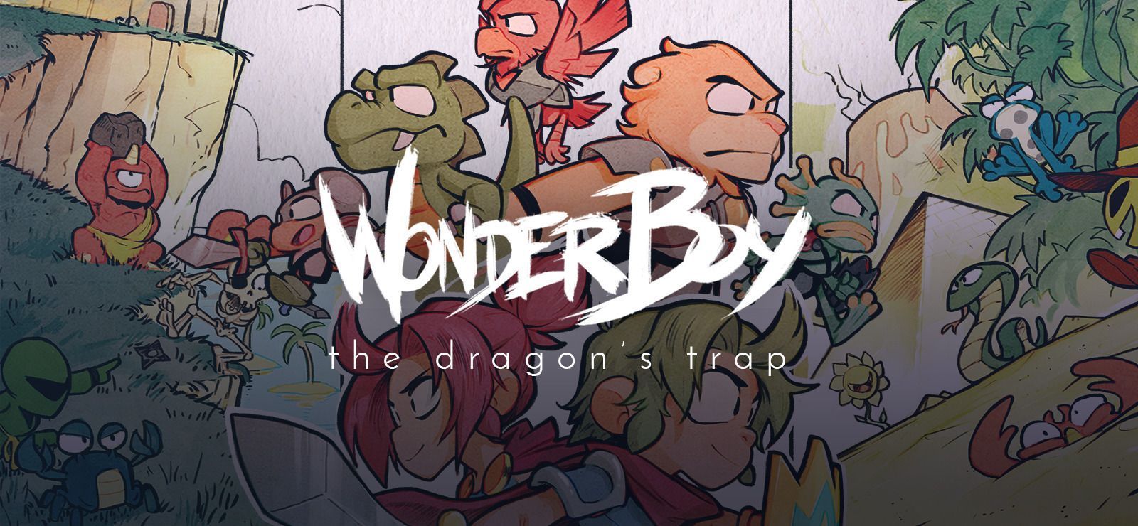 1600x740 Wonder Boy: The Dragon's Trap on