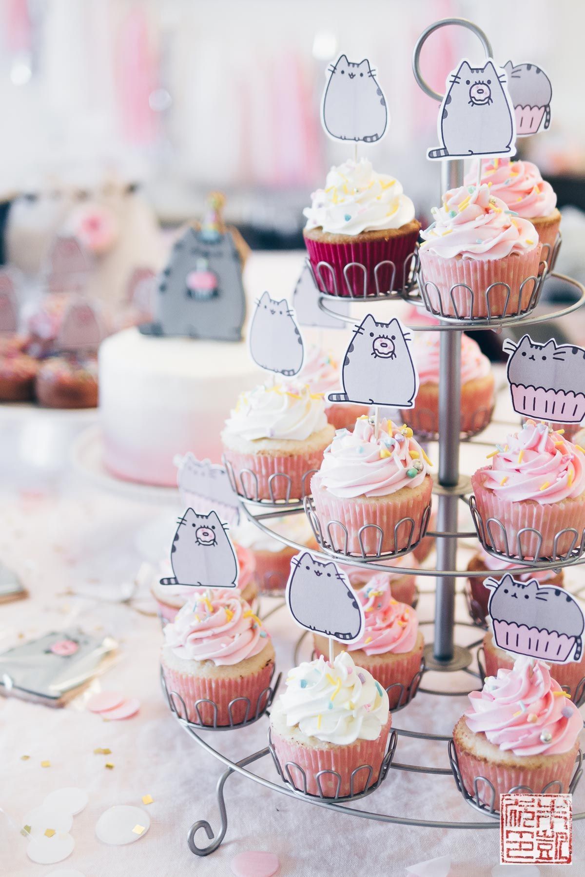1200x1797 Pusheen Birthday Party for a 4 Year Old