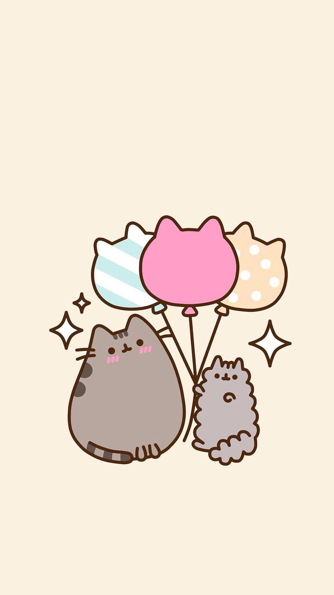 1080x1920 Download Pusheen Wallpaper