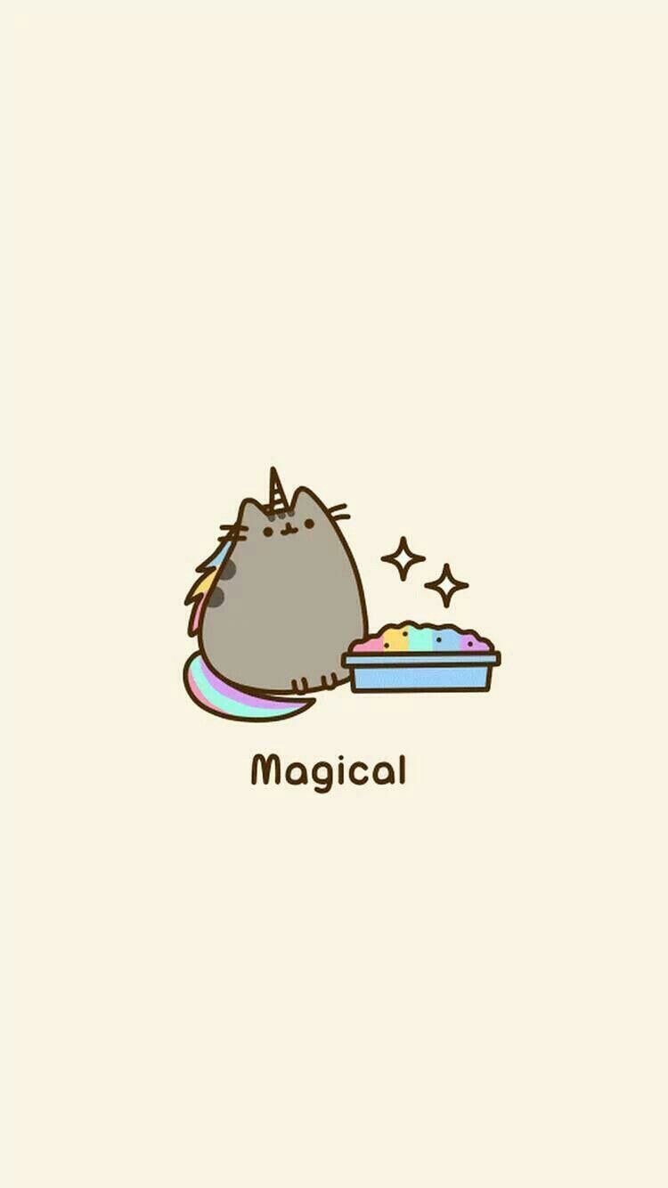 750x1334 Pusheen unicorn. Pusheen cute, Pusheen, Pusheen cat