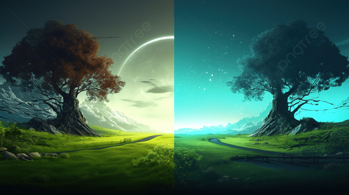 1200x673 Pixel Art Wallpaper Two Trees That Are Both Different Sizes Background, Dual Monitor Background Picture Background Image And Wallpaper for Free Download