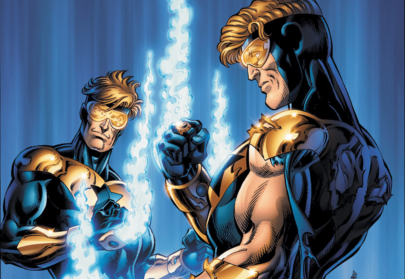 1400x966 Booster Gold Wallpaper and Background Imagex966
