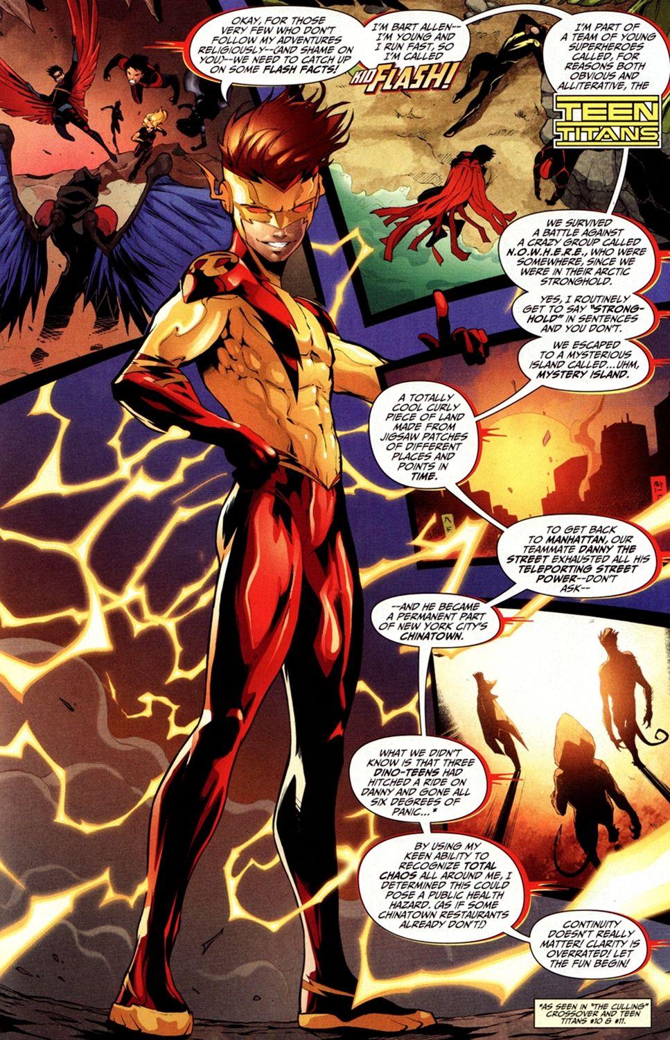 967x1500 Bart Allen Returns As Kid Flash In The New 52! YES! (later ) Except Now It Turns Out He's Actually Not Bart Allen. Whic. Kid Flash, Flash Family, Superhero Comic