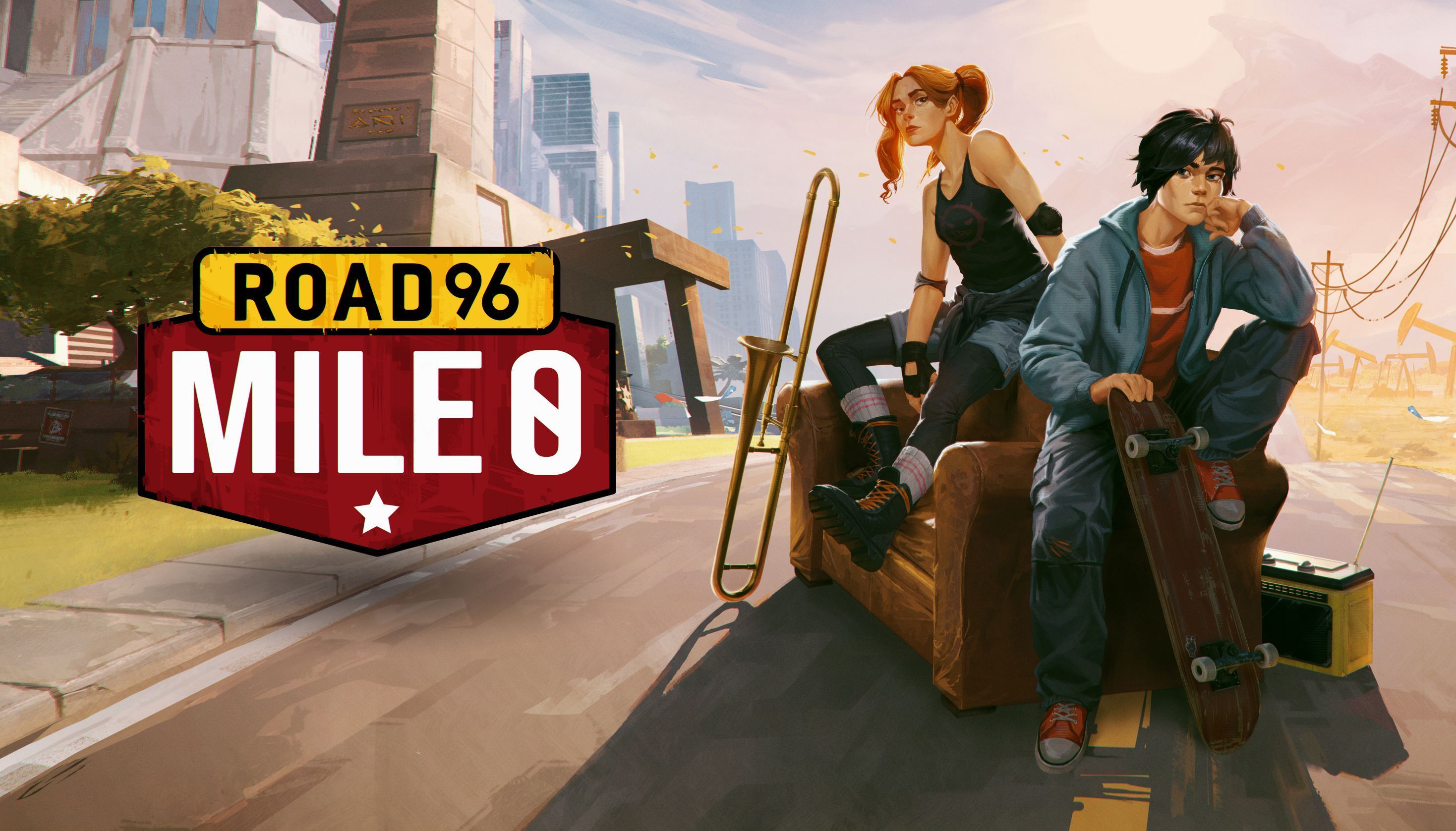2937x1677 Video Game Road 96: Mile 0 HD Wallpaper