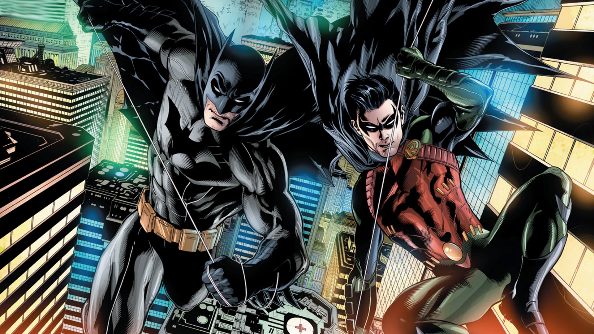 1920x1080 batman and robin (Dick Grayson) new 52