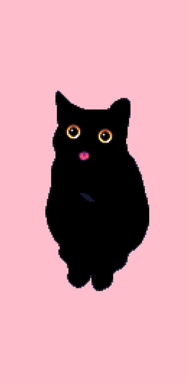 Cat Pixel Art Wallpapers - Top Free Cat Pixel Art Backgrounds ...