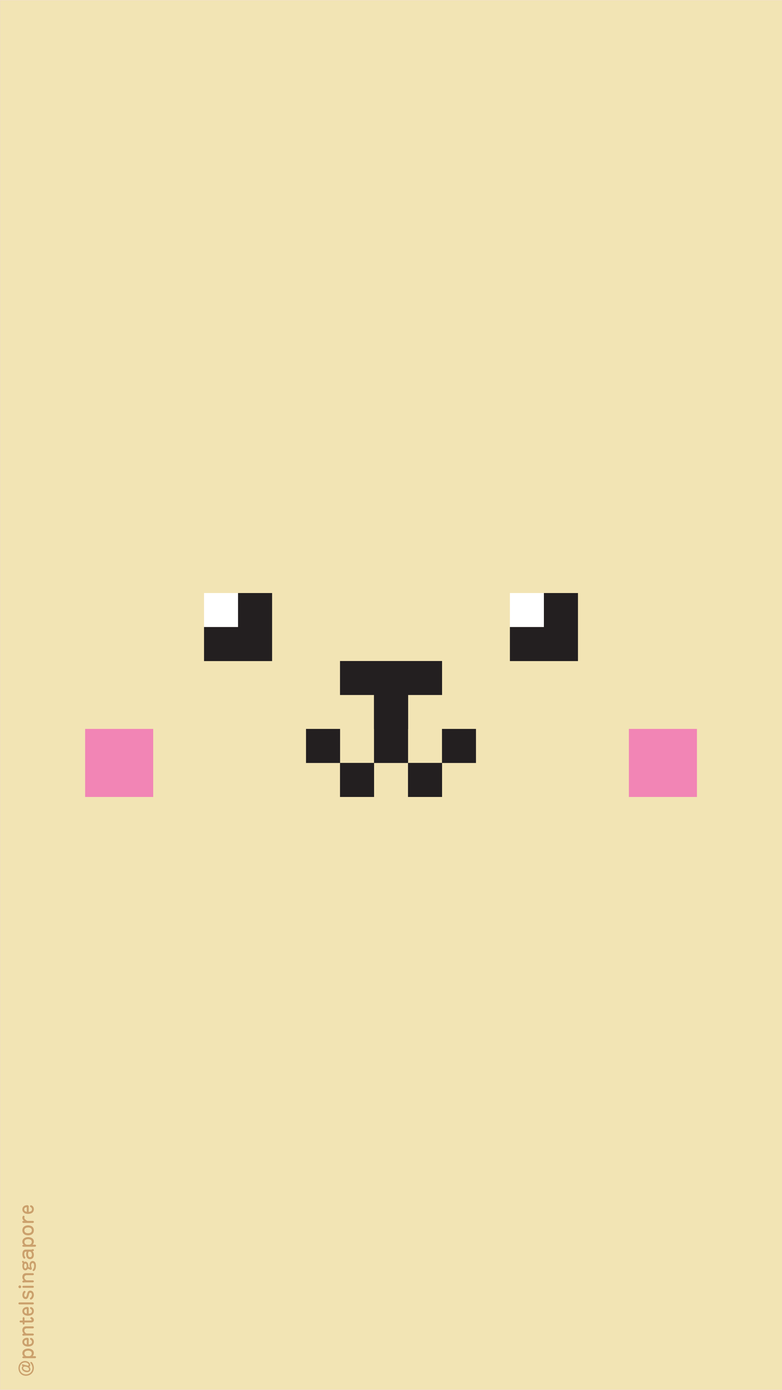 2588x4601 Energel Kawaii Pixel Art Series: Free Wallpaper– Pentel Singapore