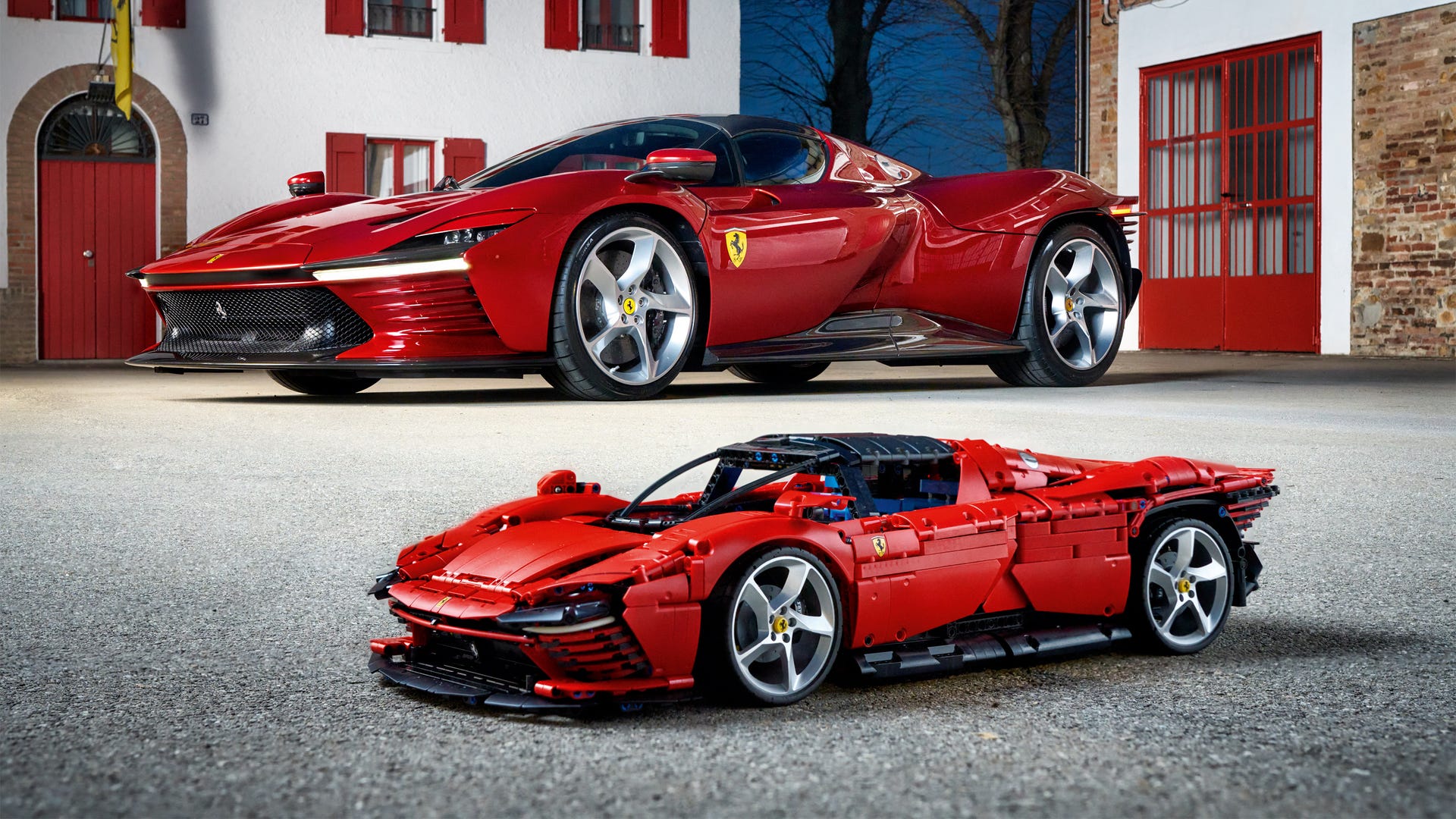 1920x1080 Lego Technic Ferrari Daytona SP3 Has Us Seeing Red