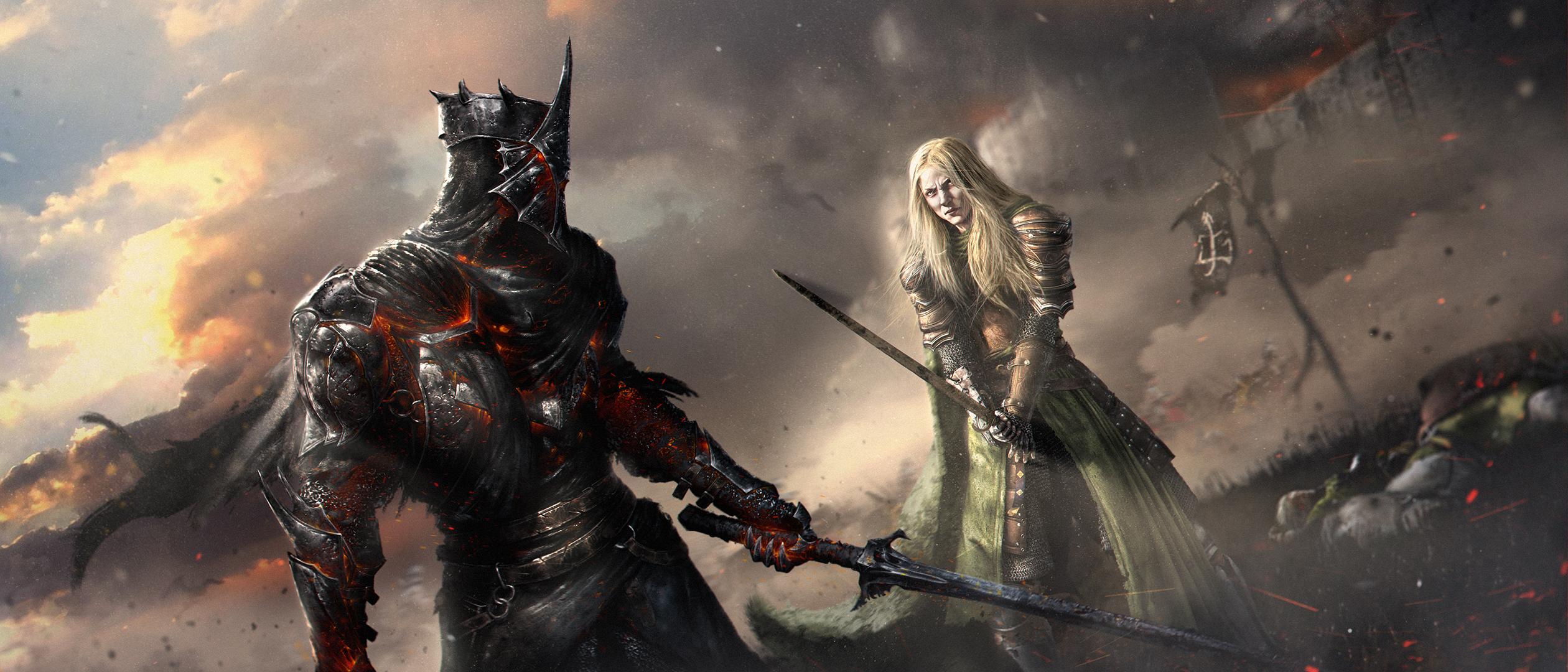 2520x1080 Shieldmaiden of Rohan