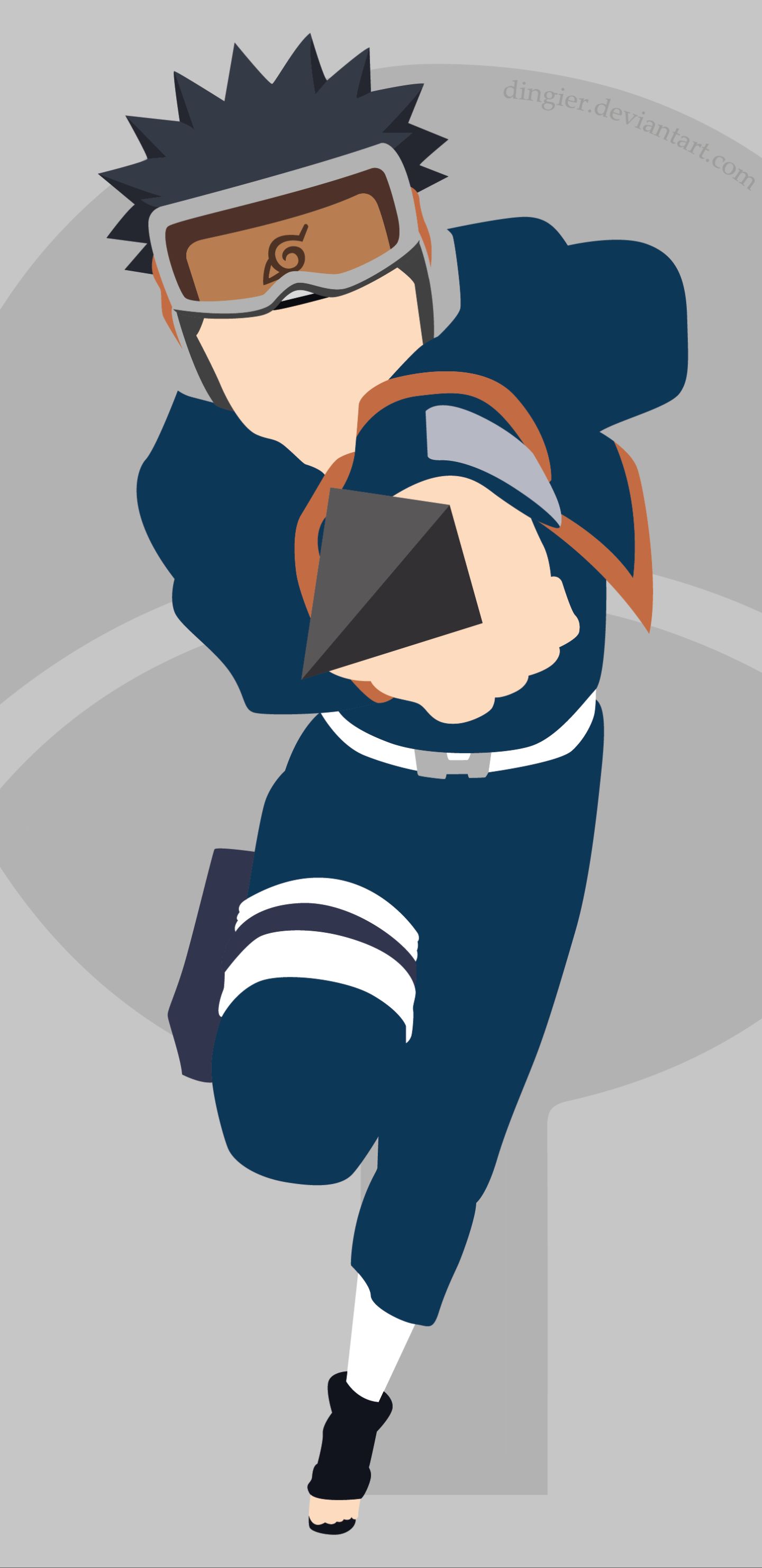 1440x2960 HD desktop wallpaper: Anime, Naruto, Obito Uchiha download free picture
