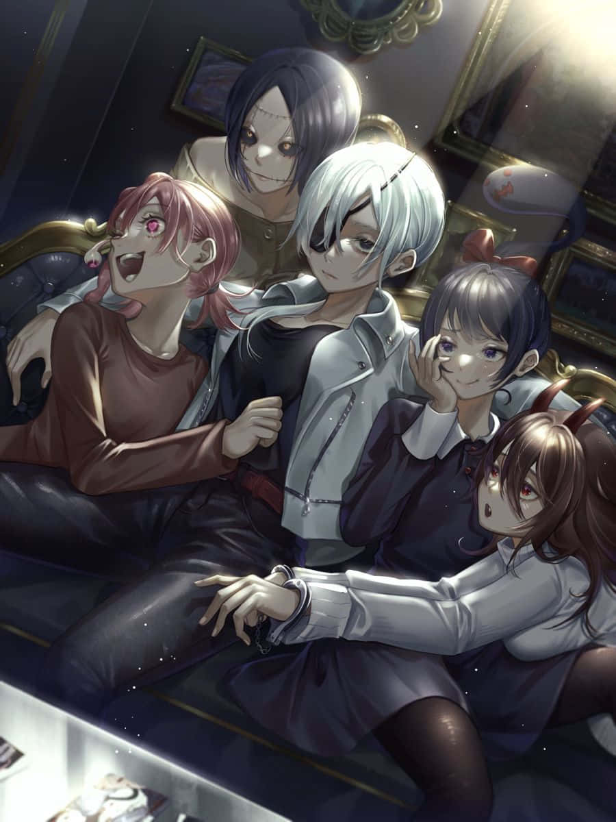 900x1200 Chainsaw Man Quanxi Wallpaper