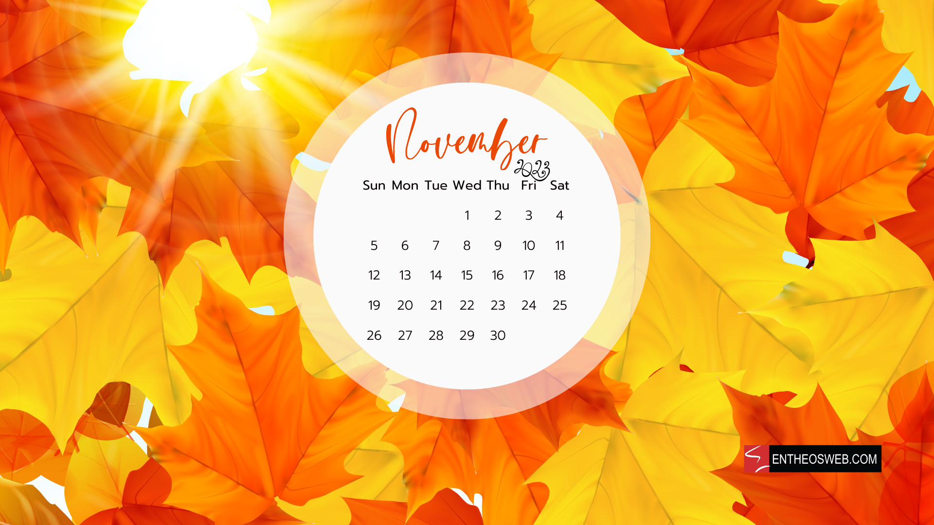 November 2023 Calendar Wallpapers - Top Free November 2023 Calendar