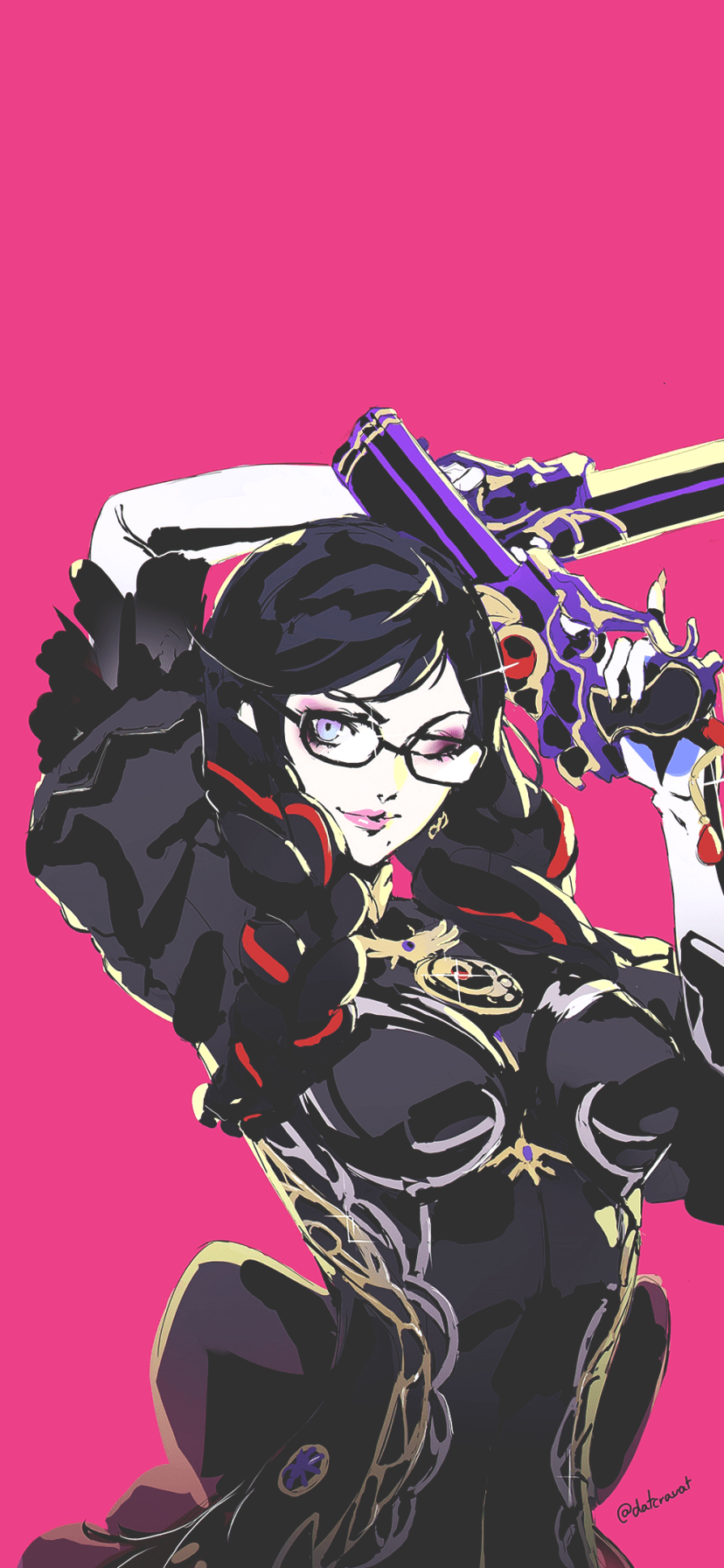 828x1792 Bayonetta 3 Phone Wallpaper
