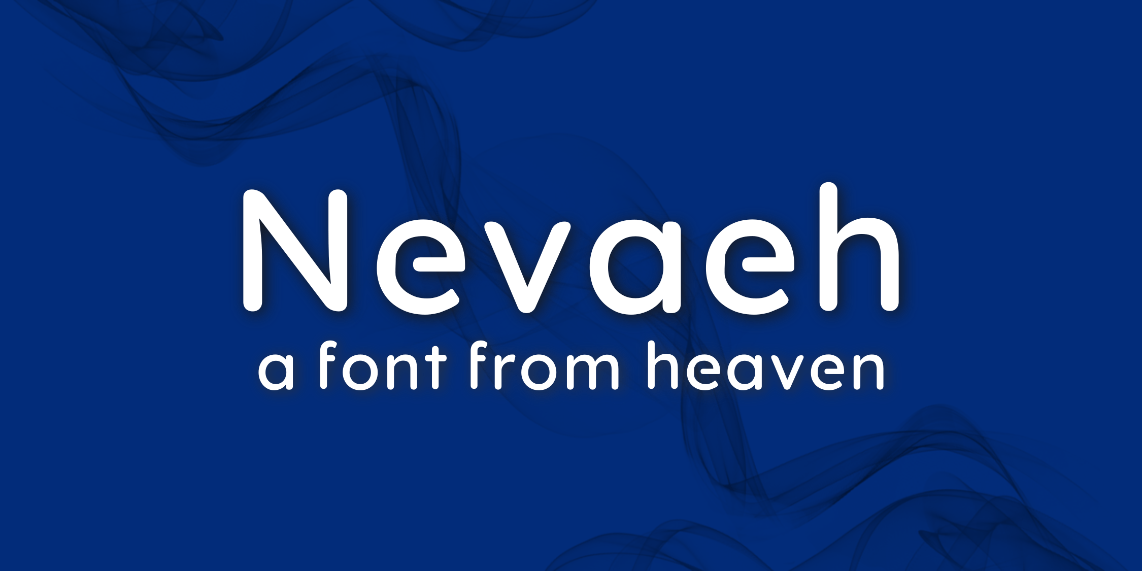 2250x1125 Nevaeh Font Family