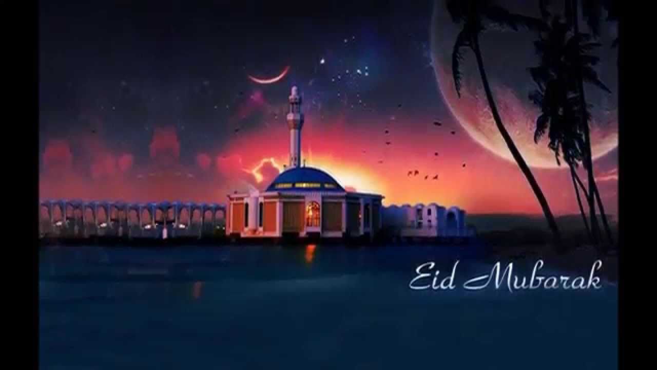1280x720 Happy Eid Mubarak 2014 Wallpaper, SMS, Quotes, Shayari, Wishes