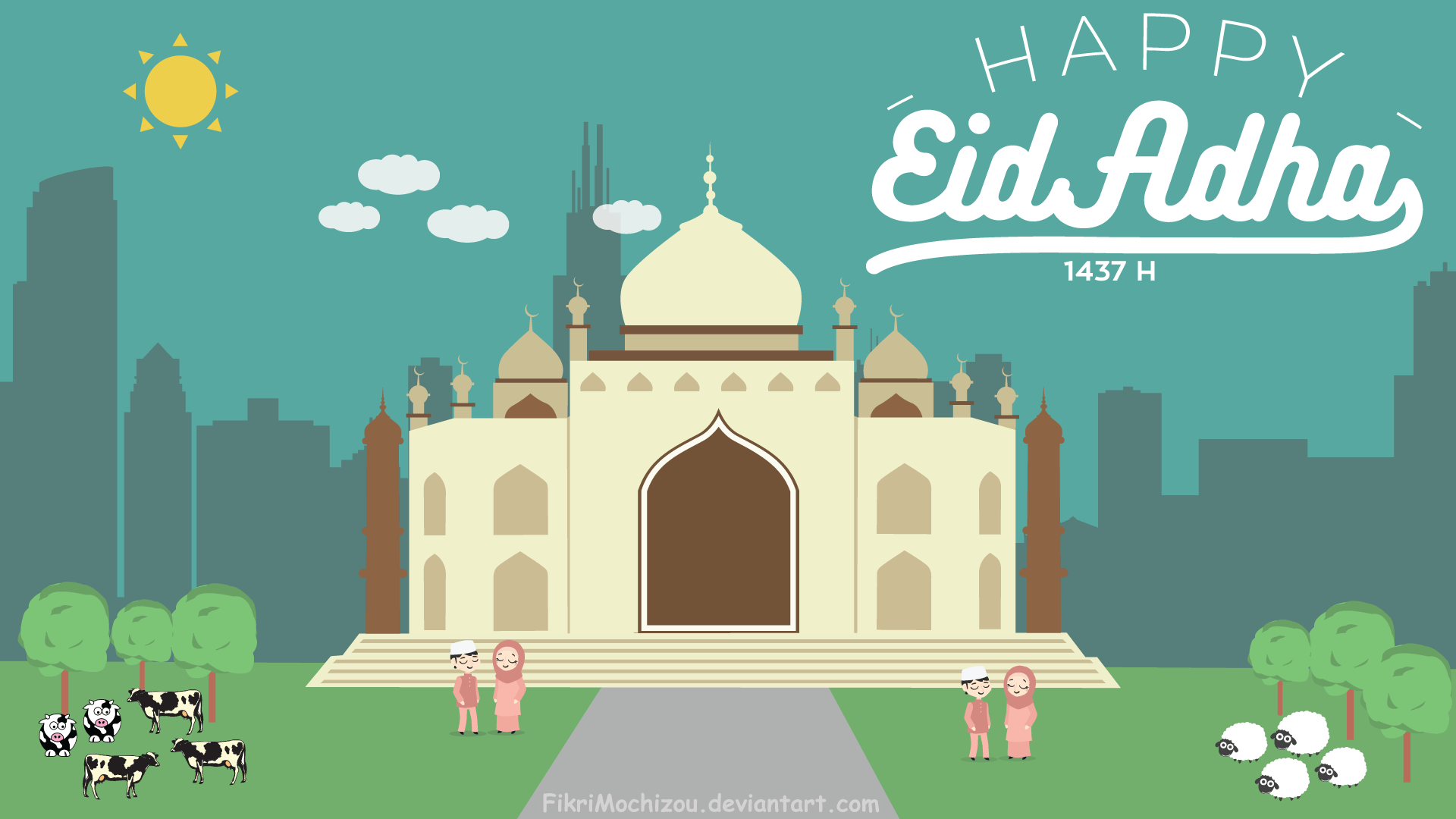 1920x1080 Eid Al Adha HD Wallpaper And Background