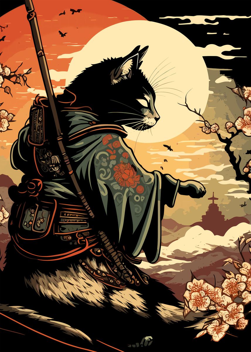 Ninja Cat Wallpapers - Top Free Ninja Cat Backgrounds - WallpaperAccess