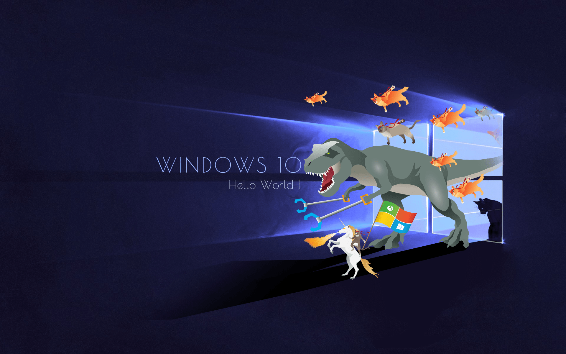 1920x1200 Free download 10 Cool Ninja Cat Wallpaper For Microsoft Windows 10 That Will Make [1920x1200] for your Desktop, Mobile & Tablet. Explore Windows Insider Wallpaper Ninja Cat