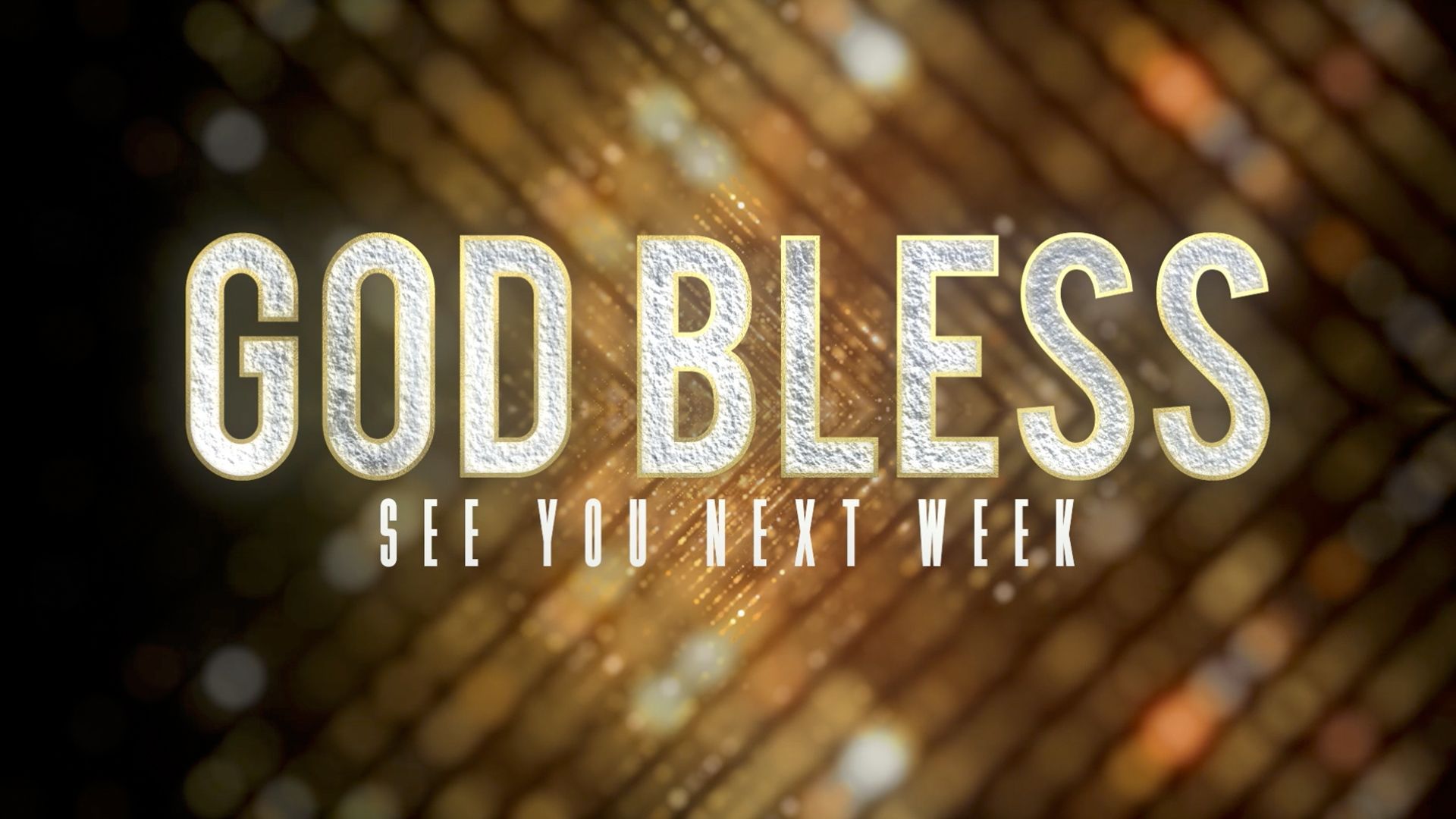 1920x1080 Church Motion Background: New Years Lights God Bless