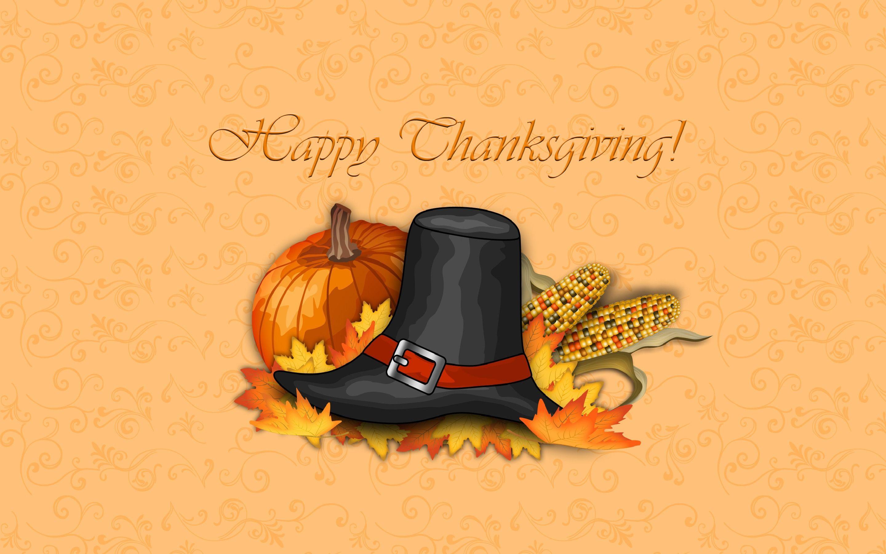 2880x1800 Happy Thanksgiving Wallpaper HD Free