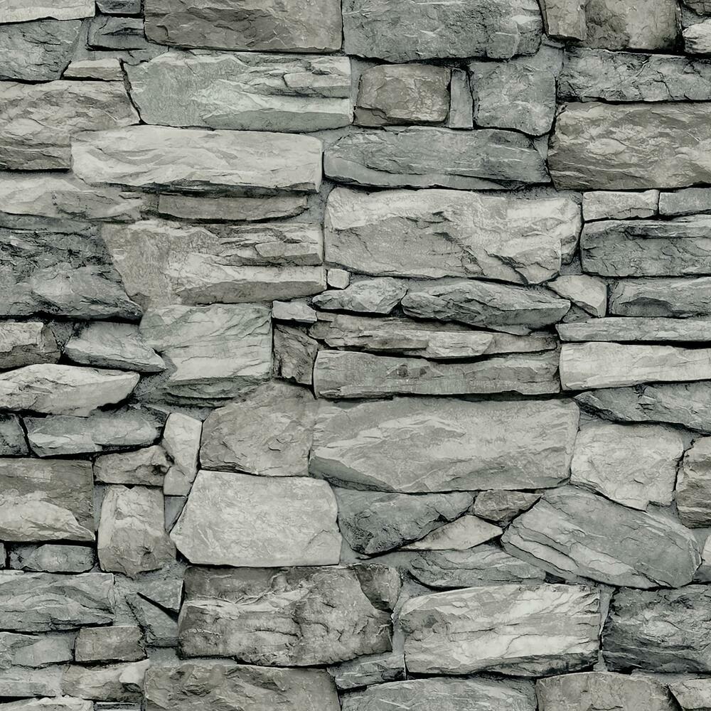 1000x1000 Stone Peel and Stick Wallpaper