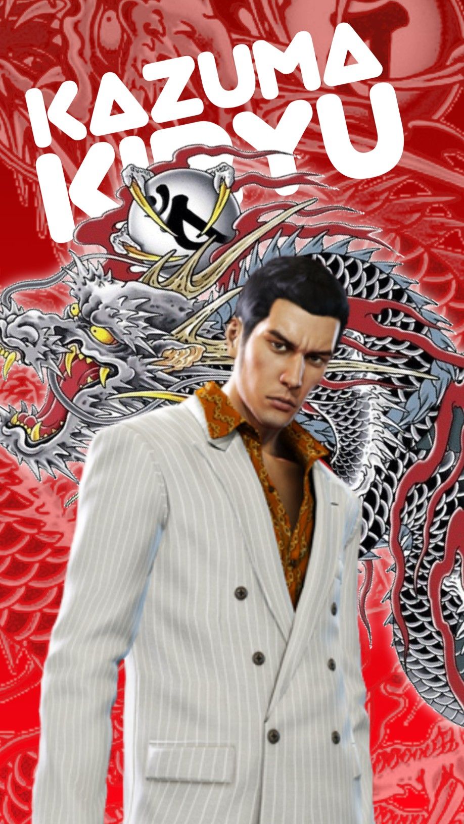 918x1632 Dragon Of Dojima Kazuma Kiryu Wallpaper. Resident evil game, Kiryu, Game art