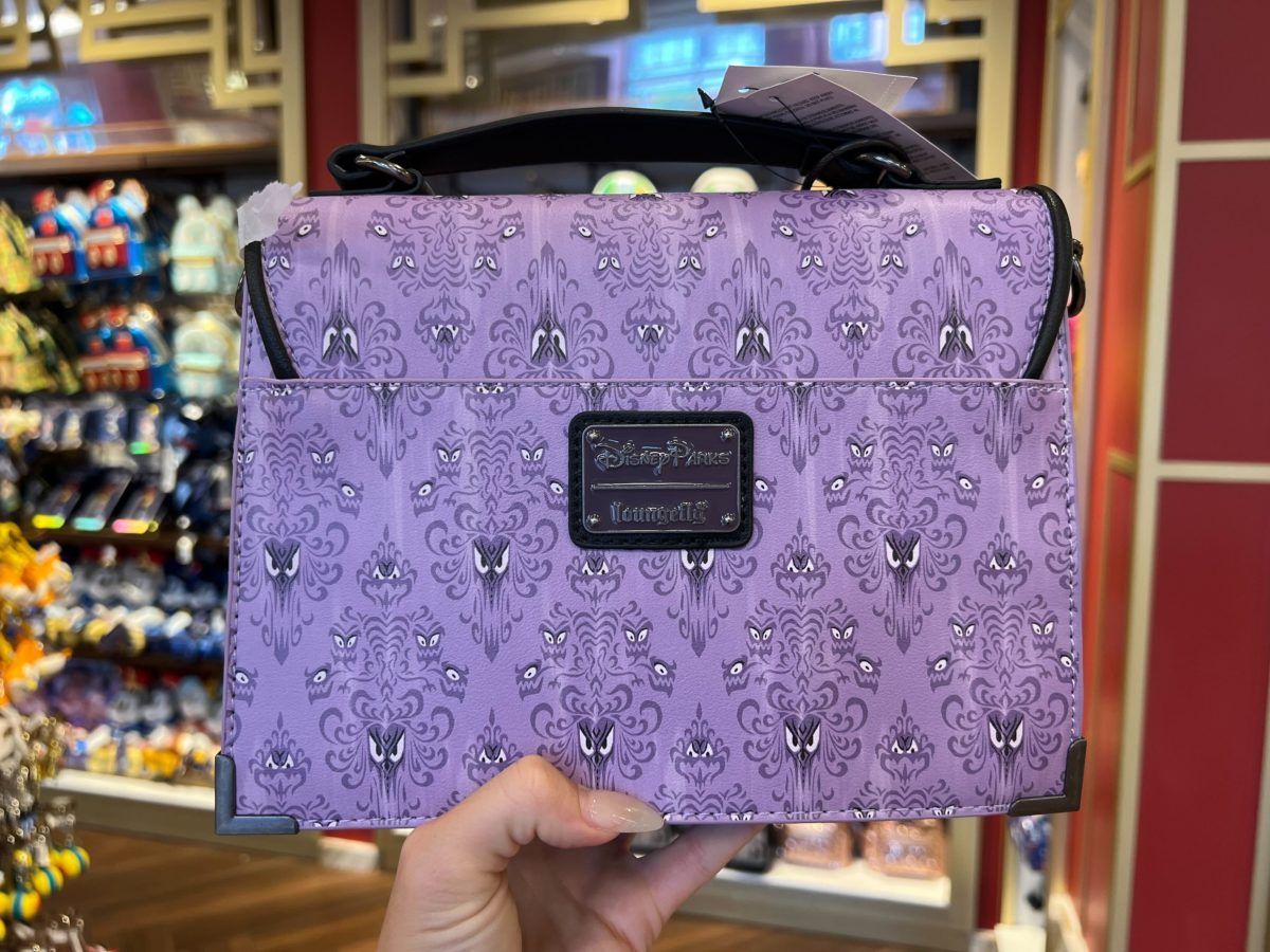 1200x900 New Haunted Mansion Loungefly Wallpaper Bag and ID Holder