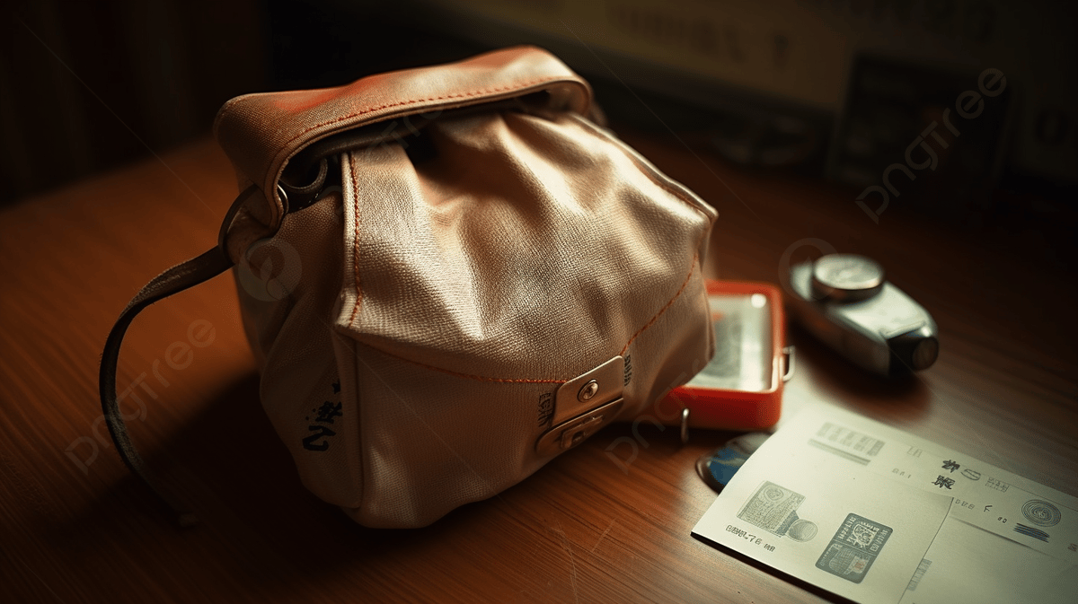 1200x673 On Display On A Wooden Table Is A Brown Purse Background, Bill Salary Bag, HD Photography Photo, Automotive Design Background Image And Wallpaper for Free Download