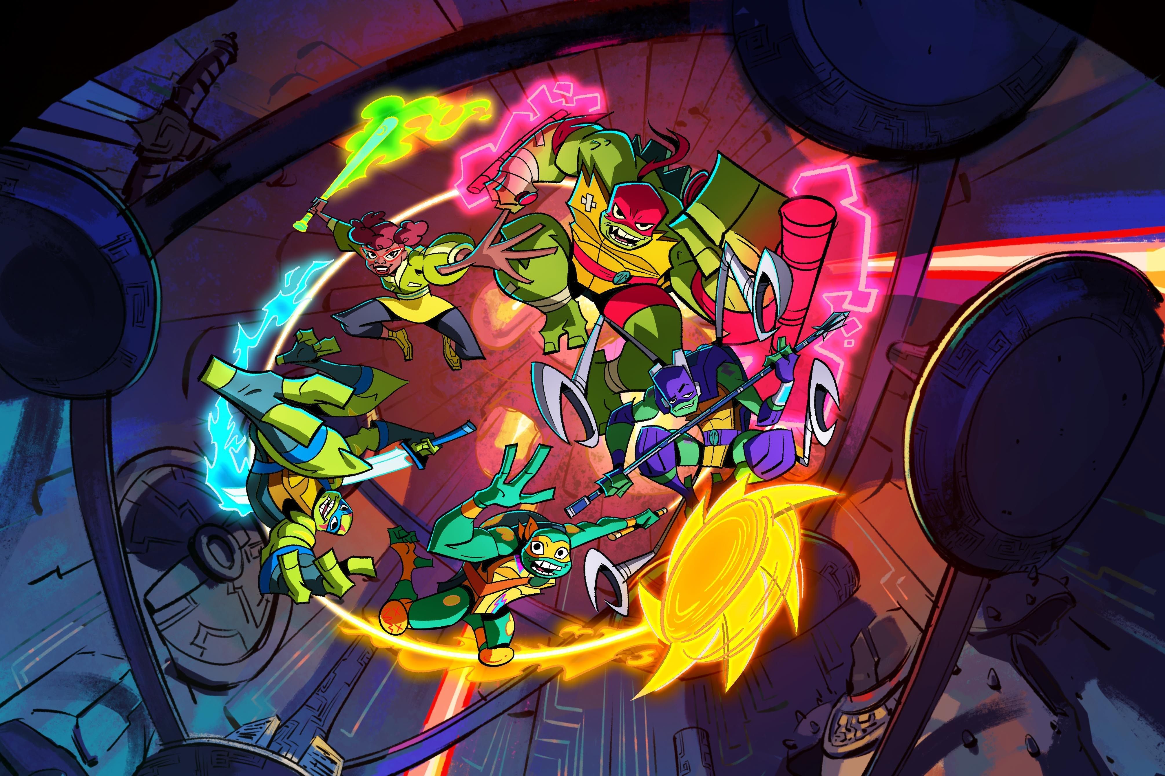 4022x2681 Rise Of The Teenage Mutant Ninja Turtles Wallpaper