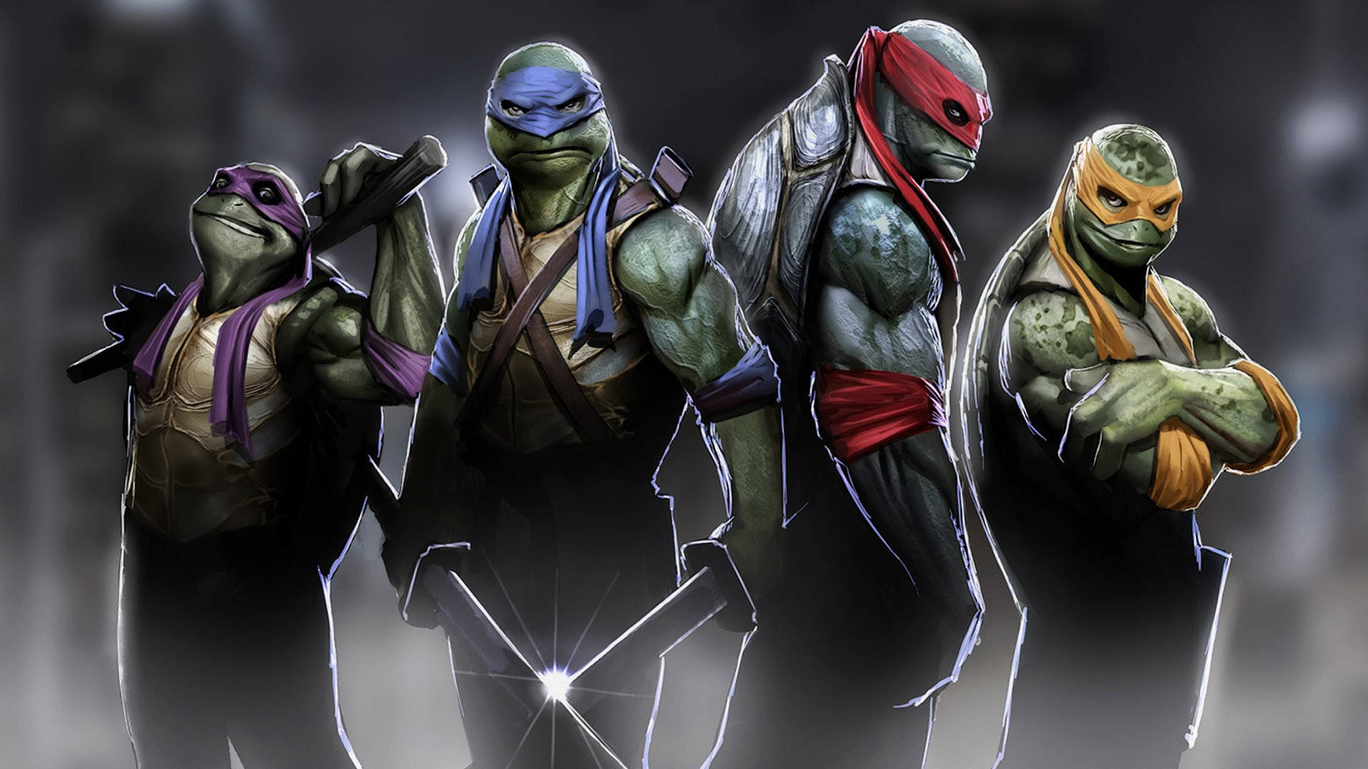 1920x1080 Download Teenage Mutant Ninja Turtles Serious Wallpaper