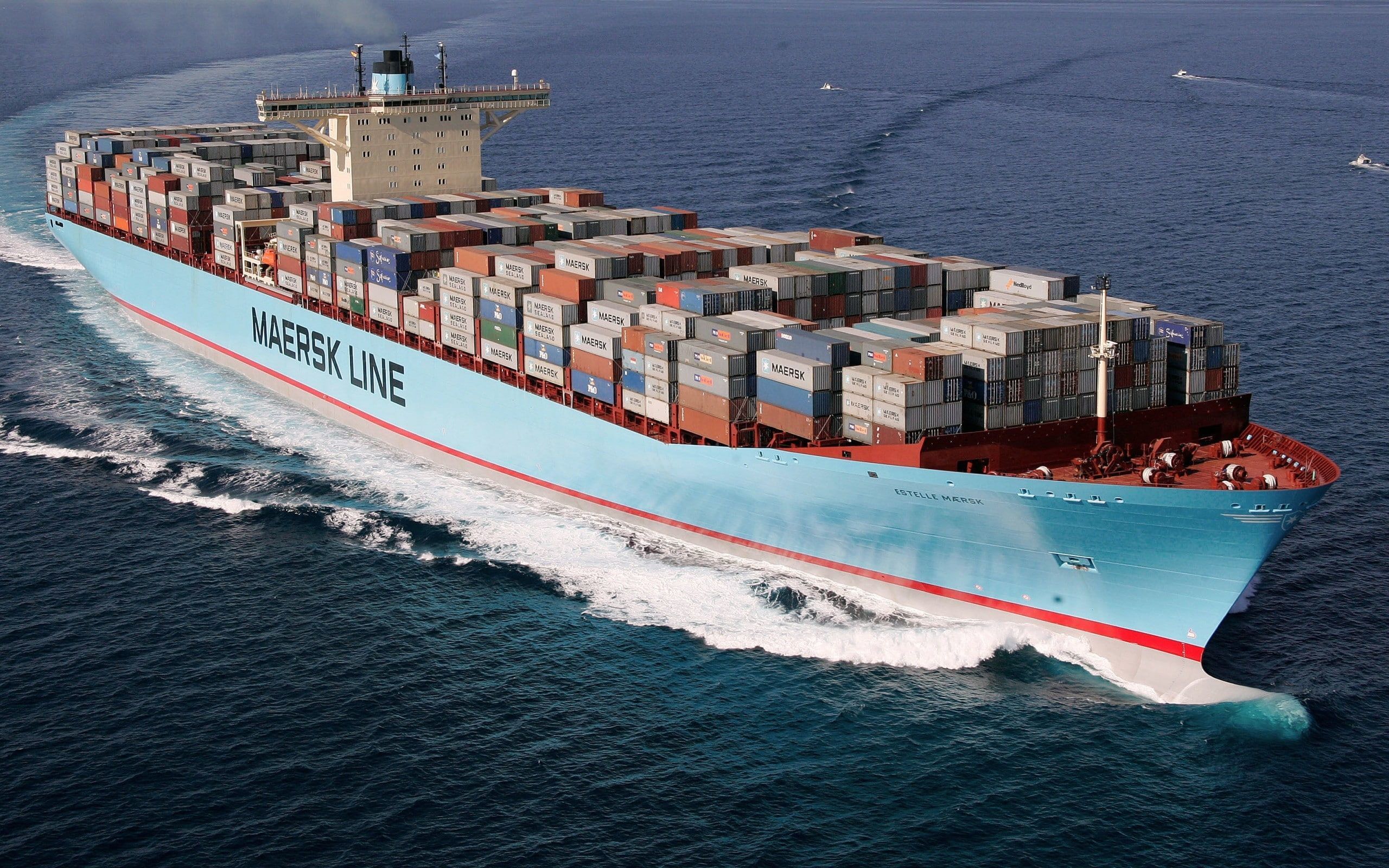 2560x1600 ship container ship Maersk Line K #wallpaper #hdwallpaper #desktop. Maersk line, Cargo shipping, Ship tanks
