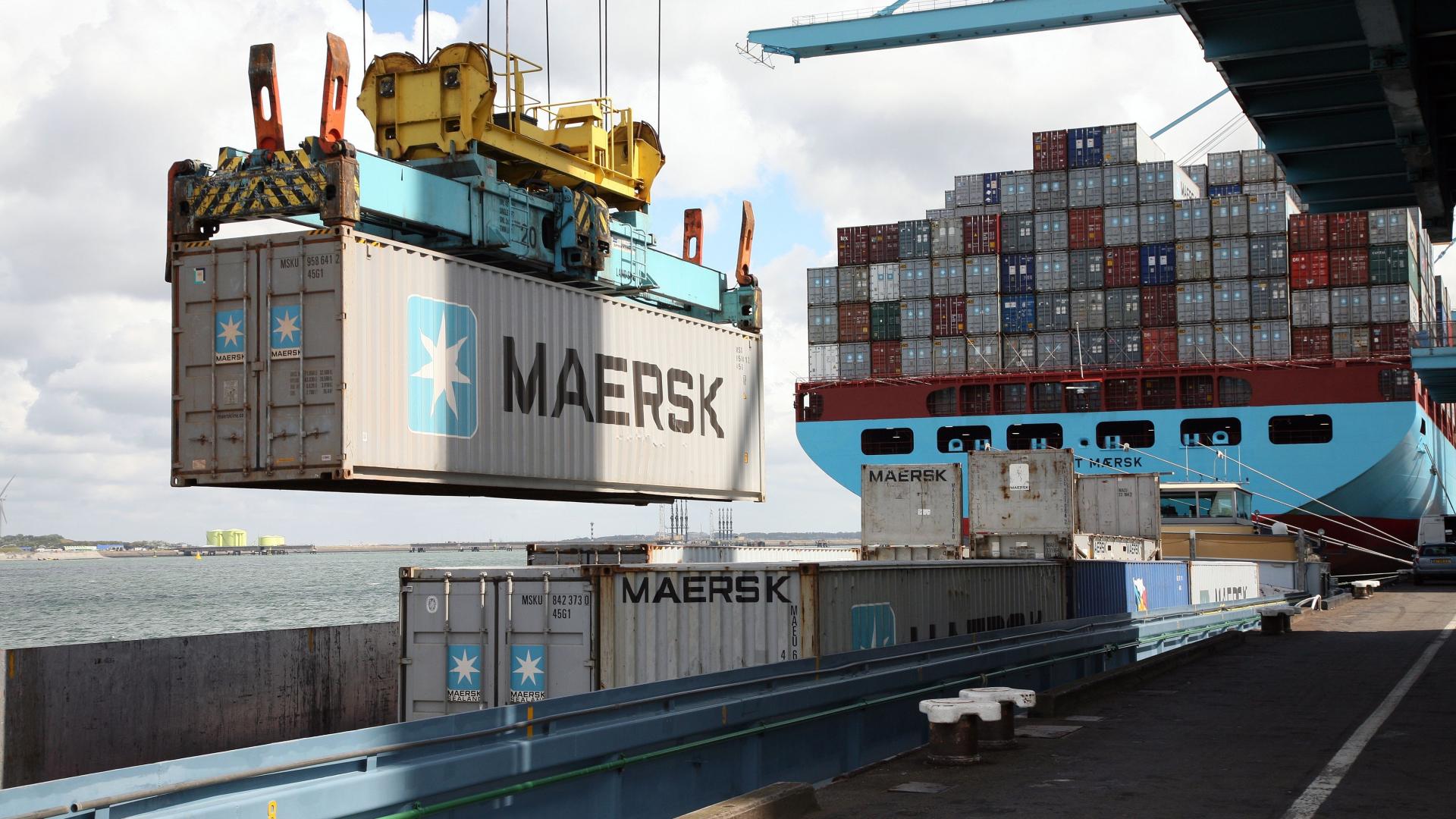 1920x1080 Maersk Wallpaper