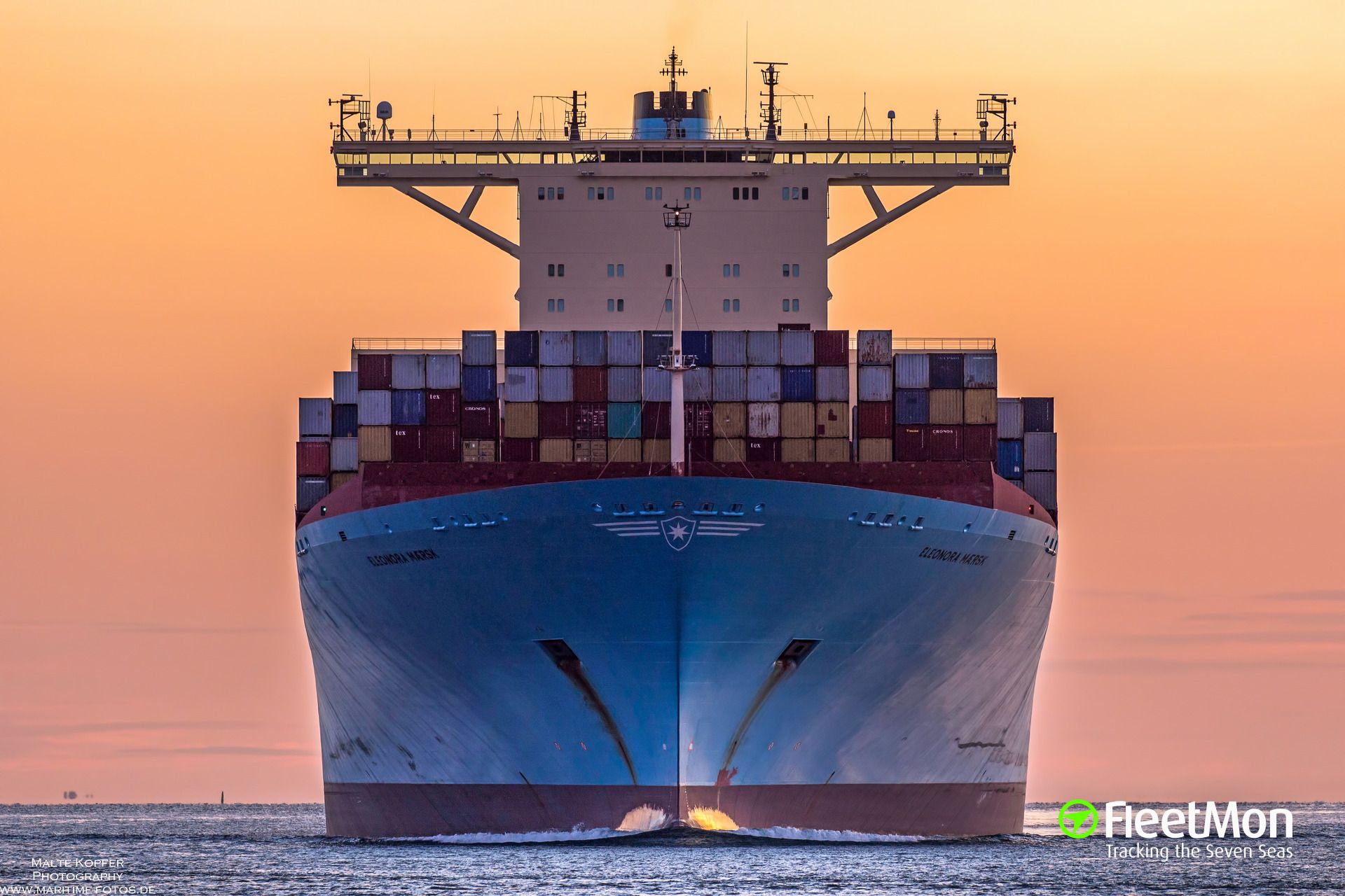 1920x1280 Photo of ELEONORA MAERSK (IMO: MMSI: Callsign: OBXP2) taken