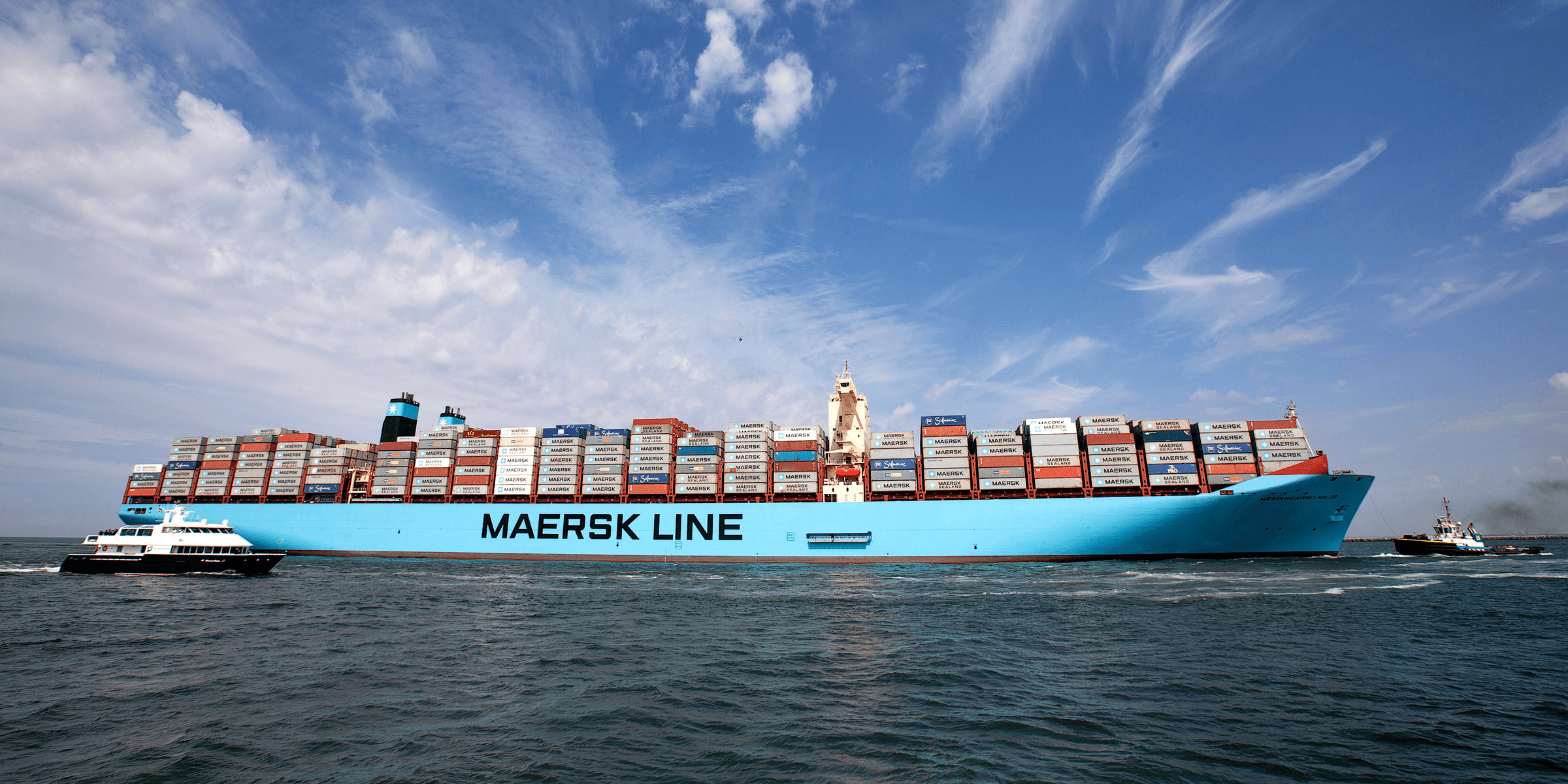 2400x1200 The world's biggest shipping company just put up a red flag that the trade war is crushing the global economy. Business Insider India