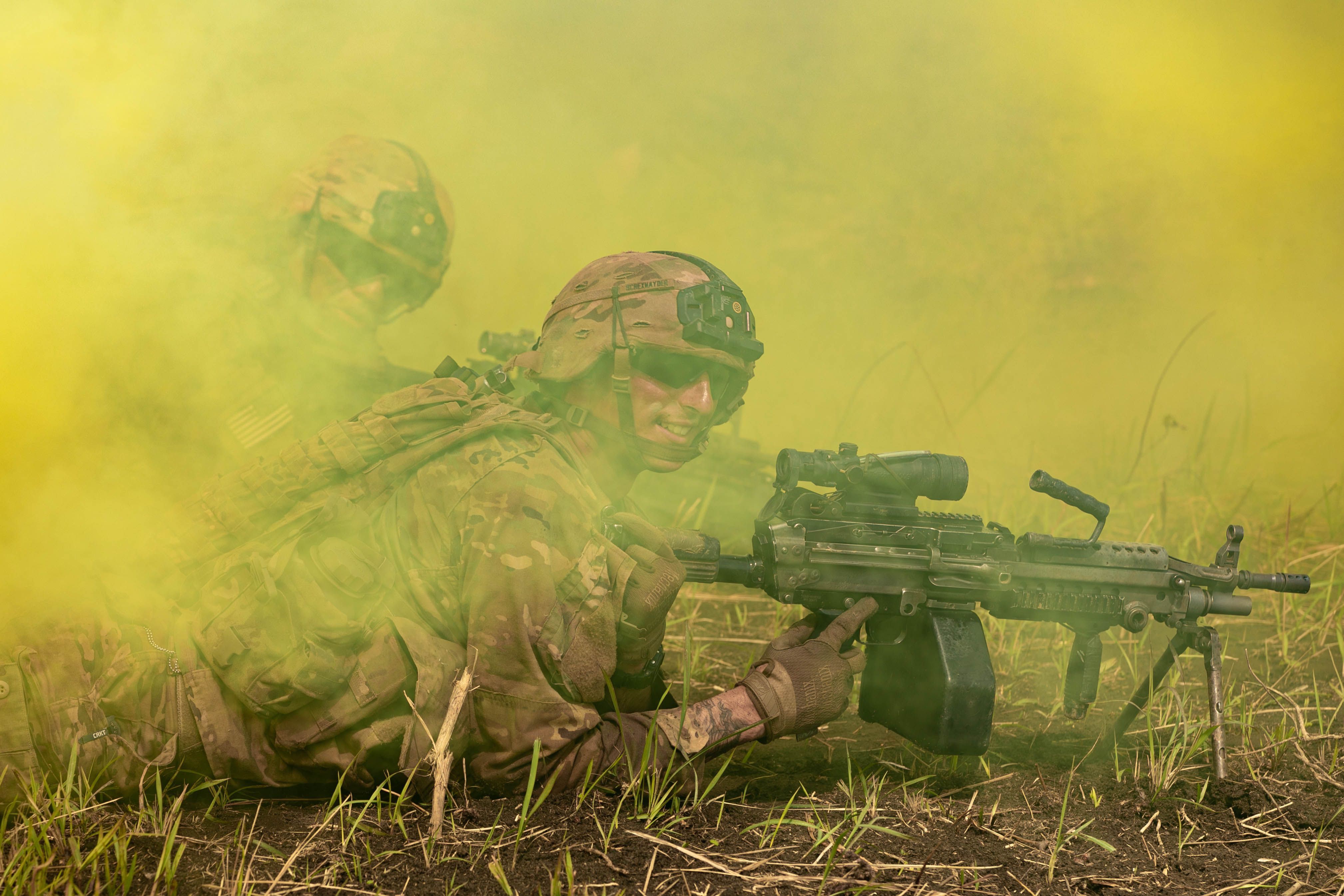 4036x2691 Smiling Soldier