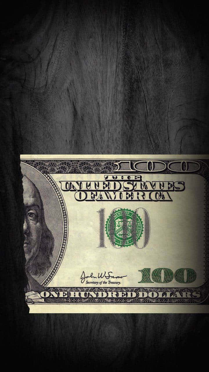 720x1280 Download Torn 100 Dollar Bill Wallpaper